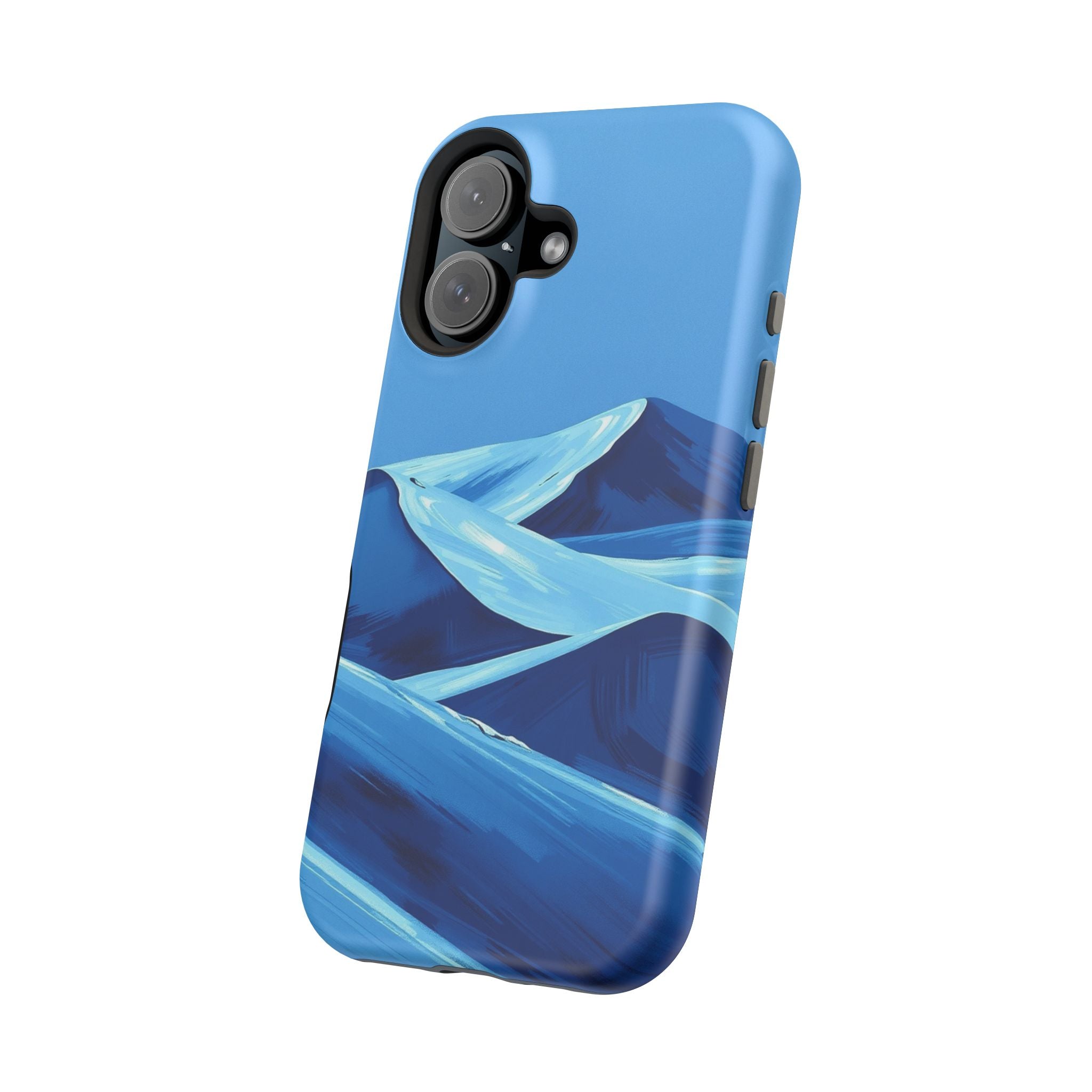 iPhone Desert Dunes Oil Painting Impressionist Soft iPhone Finish · iPhone Case