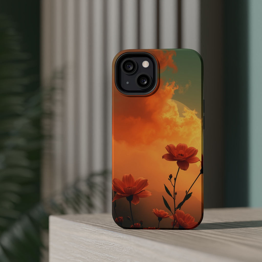 iPhone Floral Ombre Enchanted Art Bold Modern Everyday Snap Case · iPhone Case