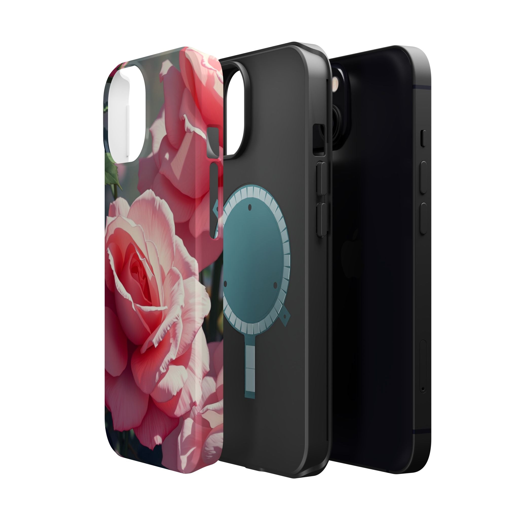 iPhone Serene Rose Garden Design Bold Modern Everyday Snap Case · iPhone Case