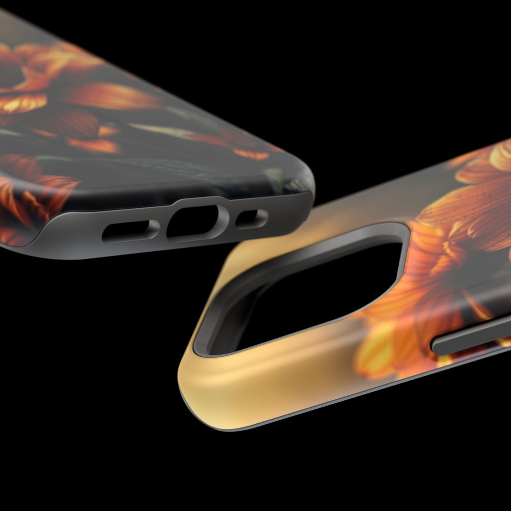 iPhone Radiant Floral Ombre Design Bold Modern Everyday Snap Case · iPhone Case