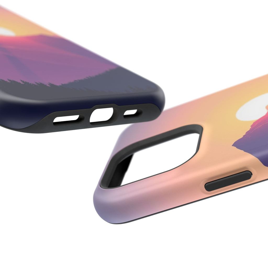 iPhone Lavender And Pearl Mountain at Sunrise Slim iPhone Everyday · iPhone Case