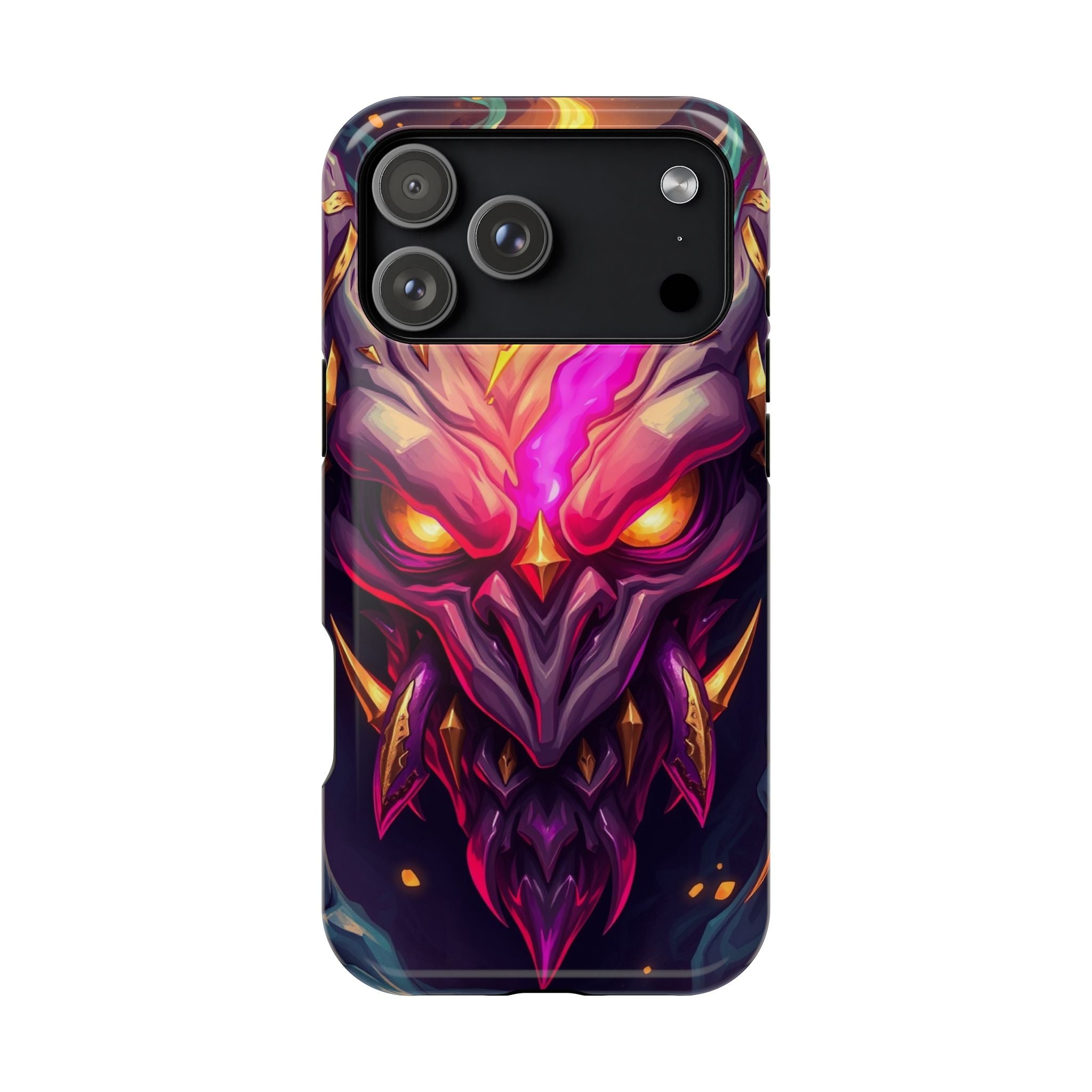 iPhone Chaos Goblin Energy Gold Foil Luxury Slim Everyday Designer Case · iPhone