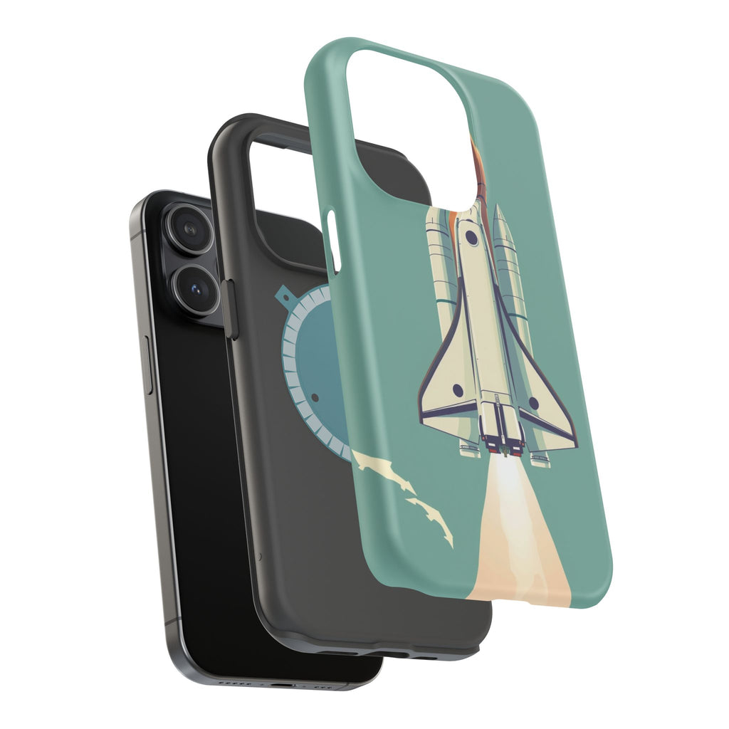 iPhone Retro Space Shuttle Cinematic Art Slim Everyday Designer Case · iPhone Ca