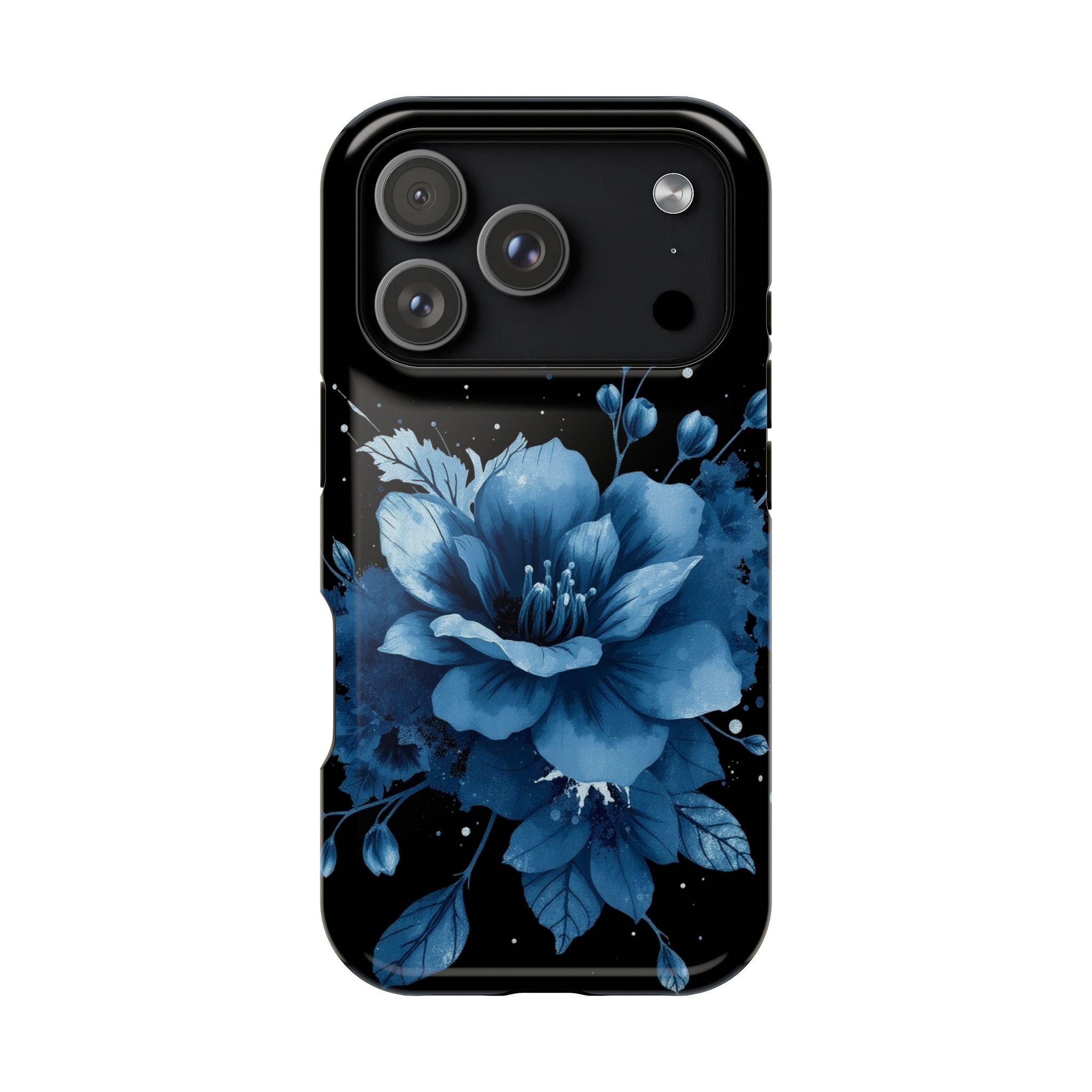 iPhone Serene Floral Watercolor Splash Design Slim Everyday Designer · iPhone Ca