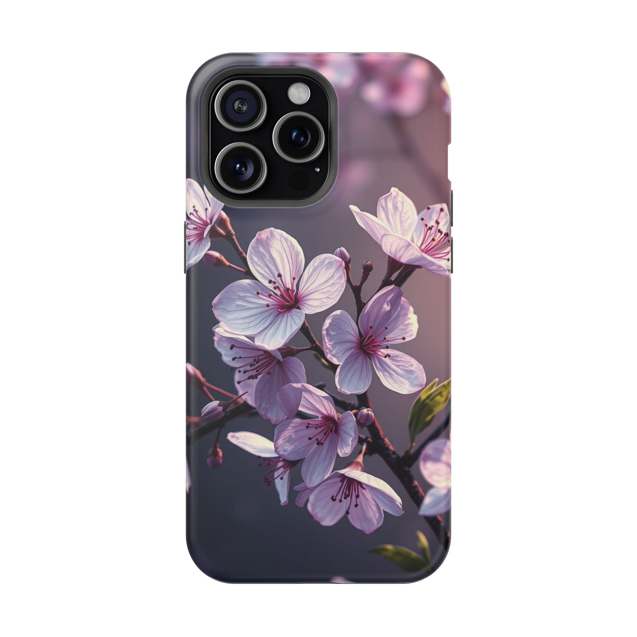 iPhone Cherry Blossom Enchanted Art Artistic Everyday Cas Slim Snap Case · iPhon