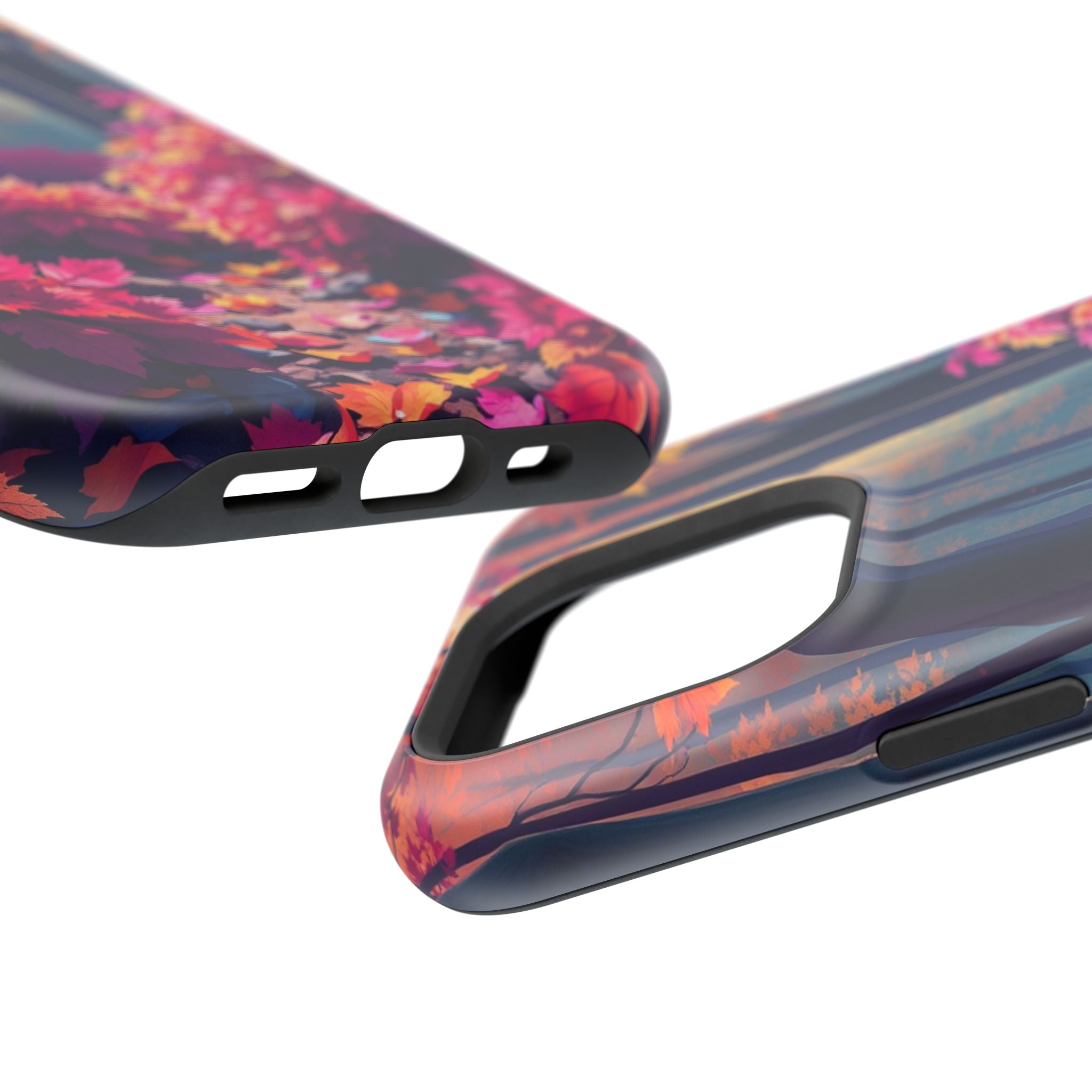 iPhone Earthy Autumn Forest Floor Design Slim Everyday iPhone Designer · iPhone
