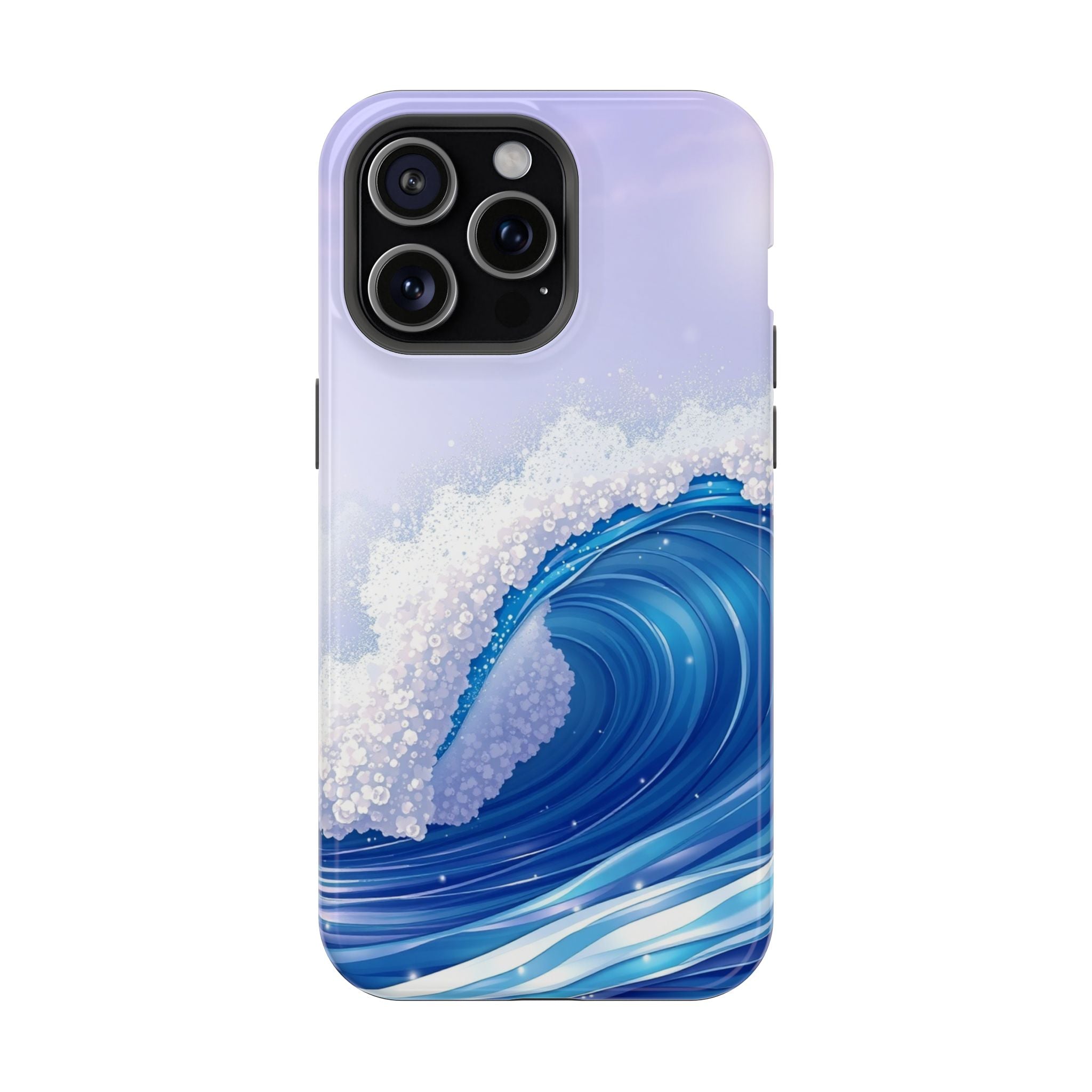 iPhone Vibrant Ocean Wave Crash Design Slim Everyday Designer Case · iPhone Case