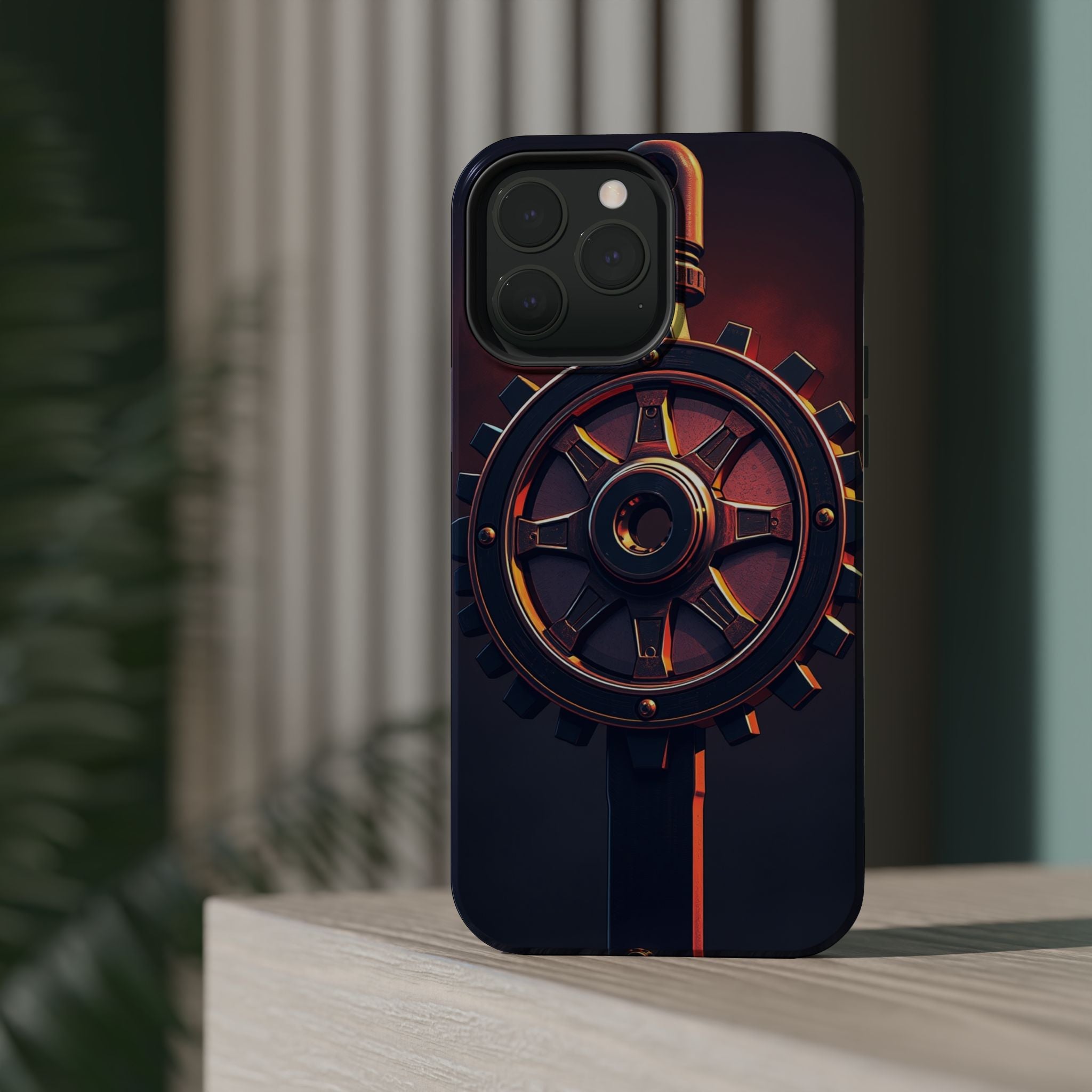 iPhone Rotary Electric Art Phone Bold Modern Everyday Snap Case · iPhone Case