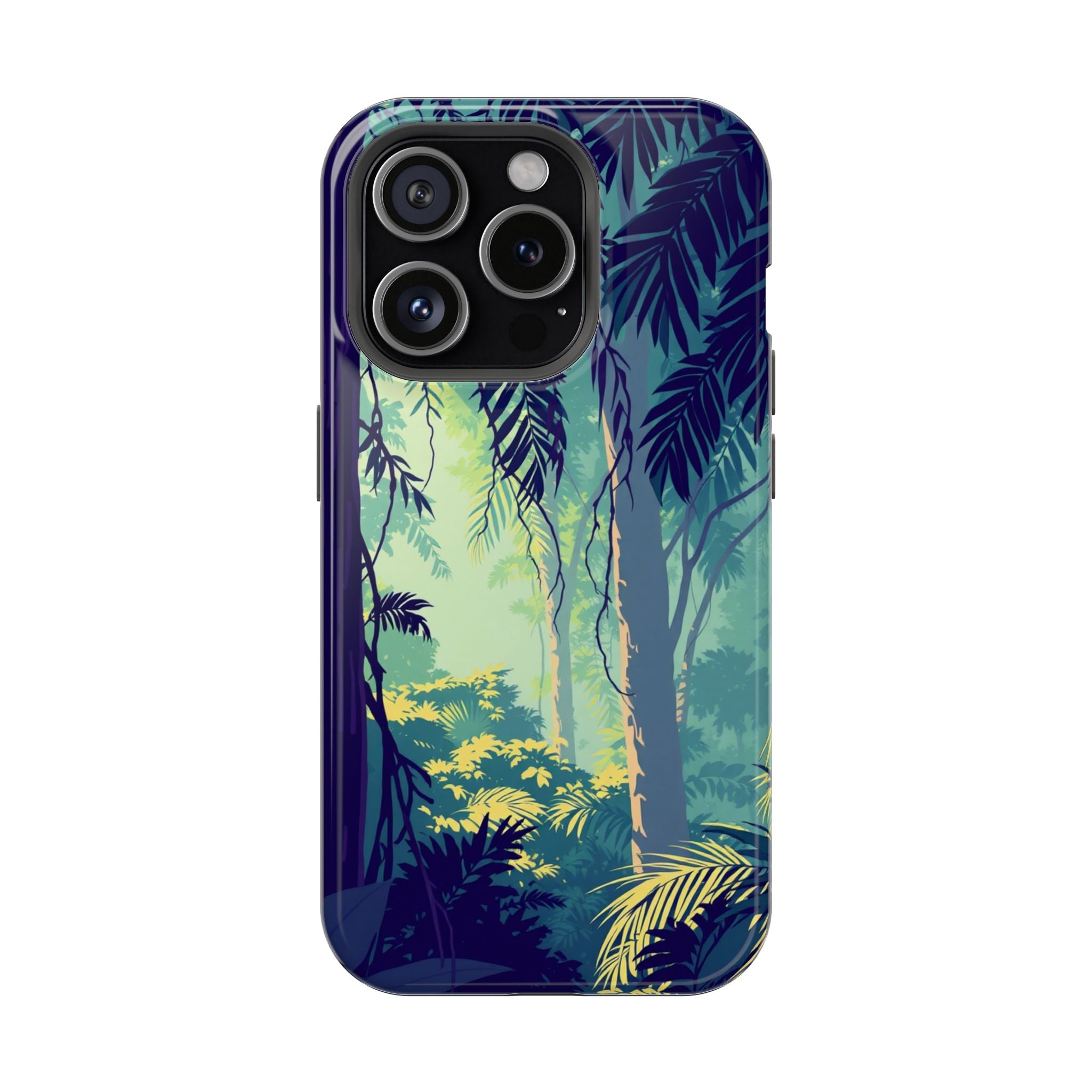 iPhone Mint And Blush Rainforest Canopy Slim Everyday iPhone Designer · iPhone C