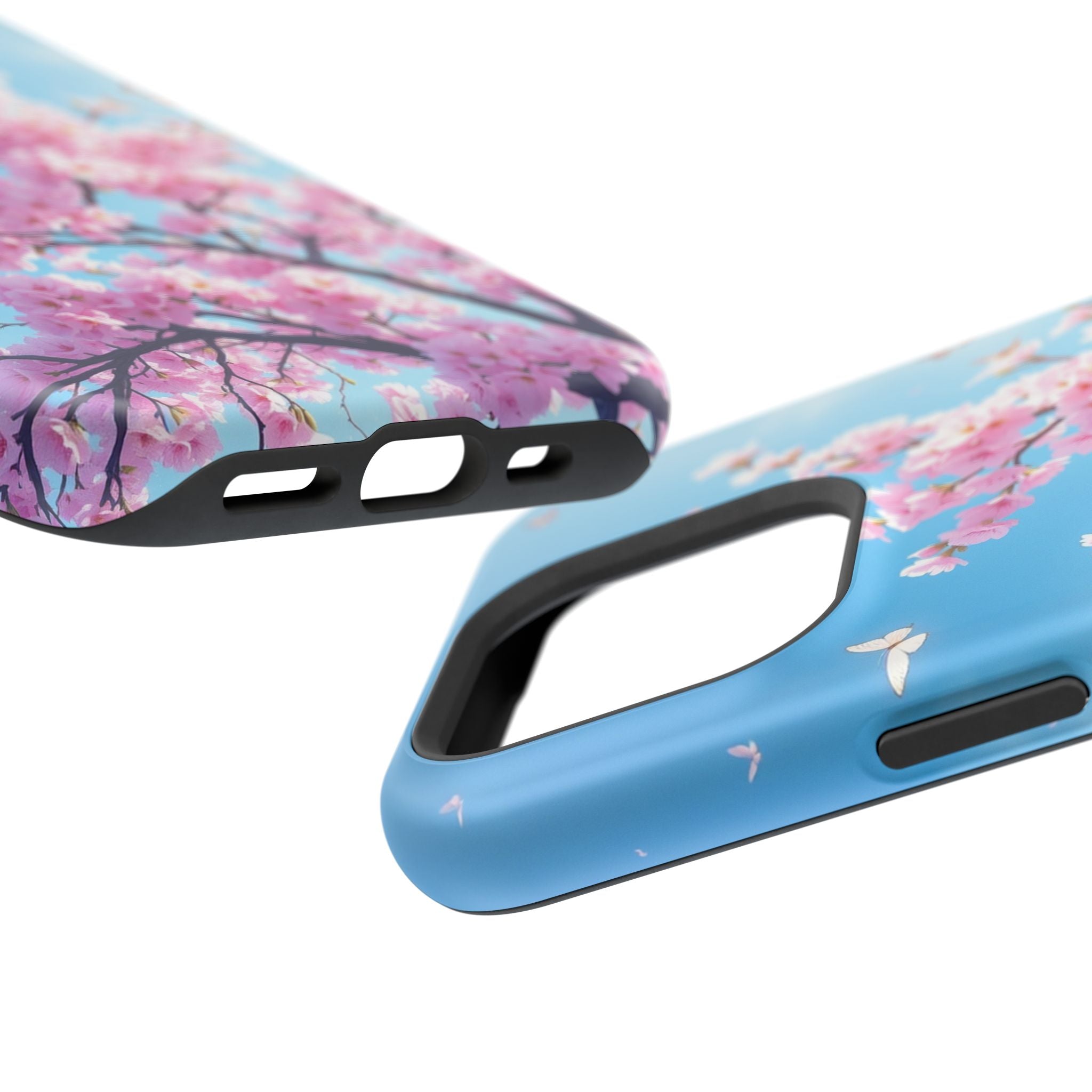 iPhone Cherry Blossom Floral Slim Everyday Designer Case · iPhone Case