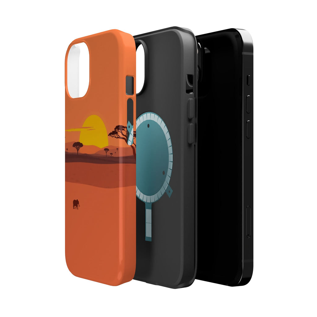 iPhone Sunset Amber And Peach Savanna Horizon Slim iPhone Everyday · iPhone Case