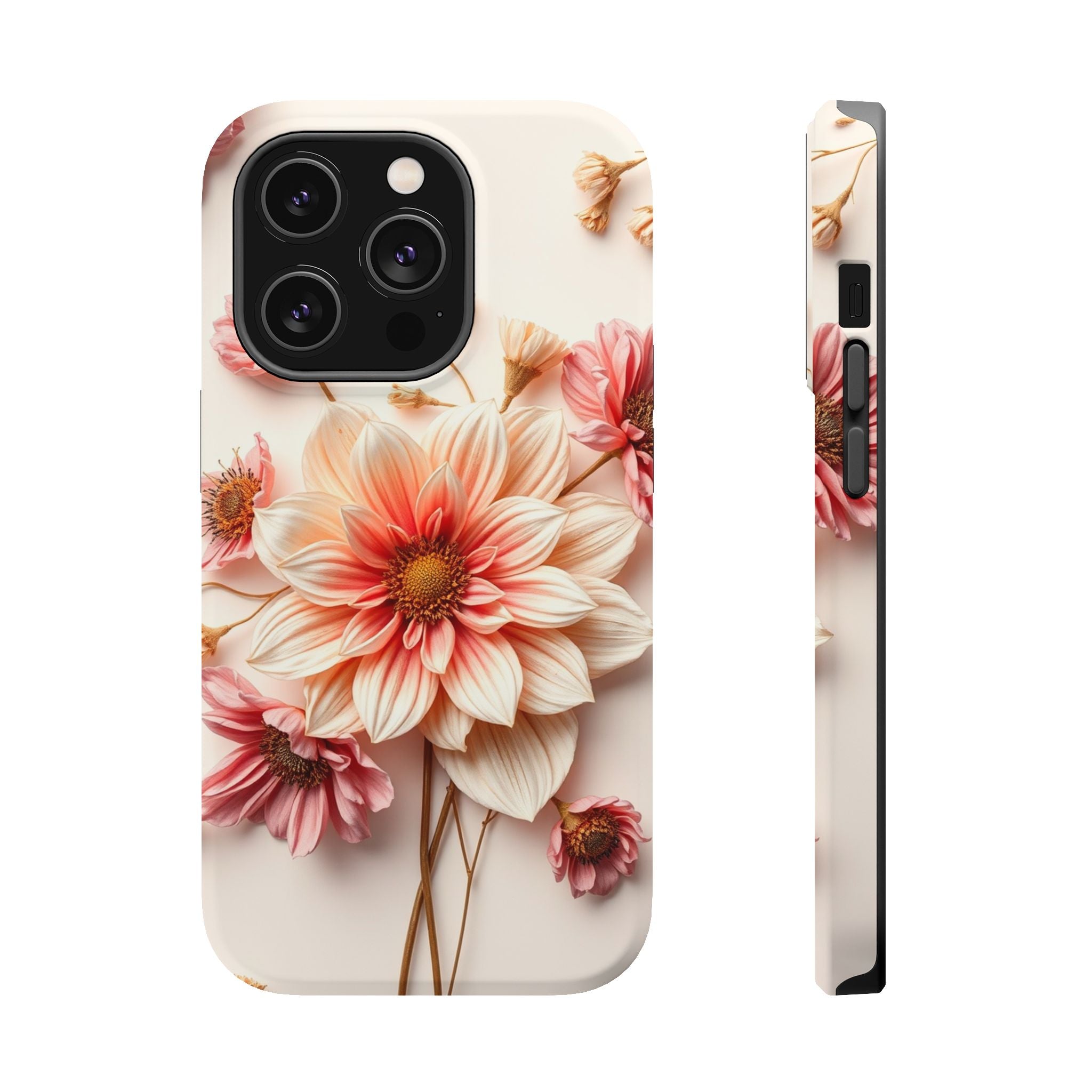 iPhone Dried Flower Flat Lay Enchanted Art Slim iPhone Everyday · iPhone Case