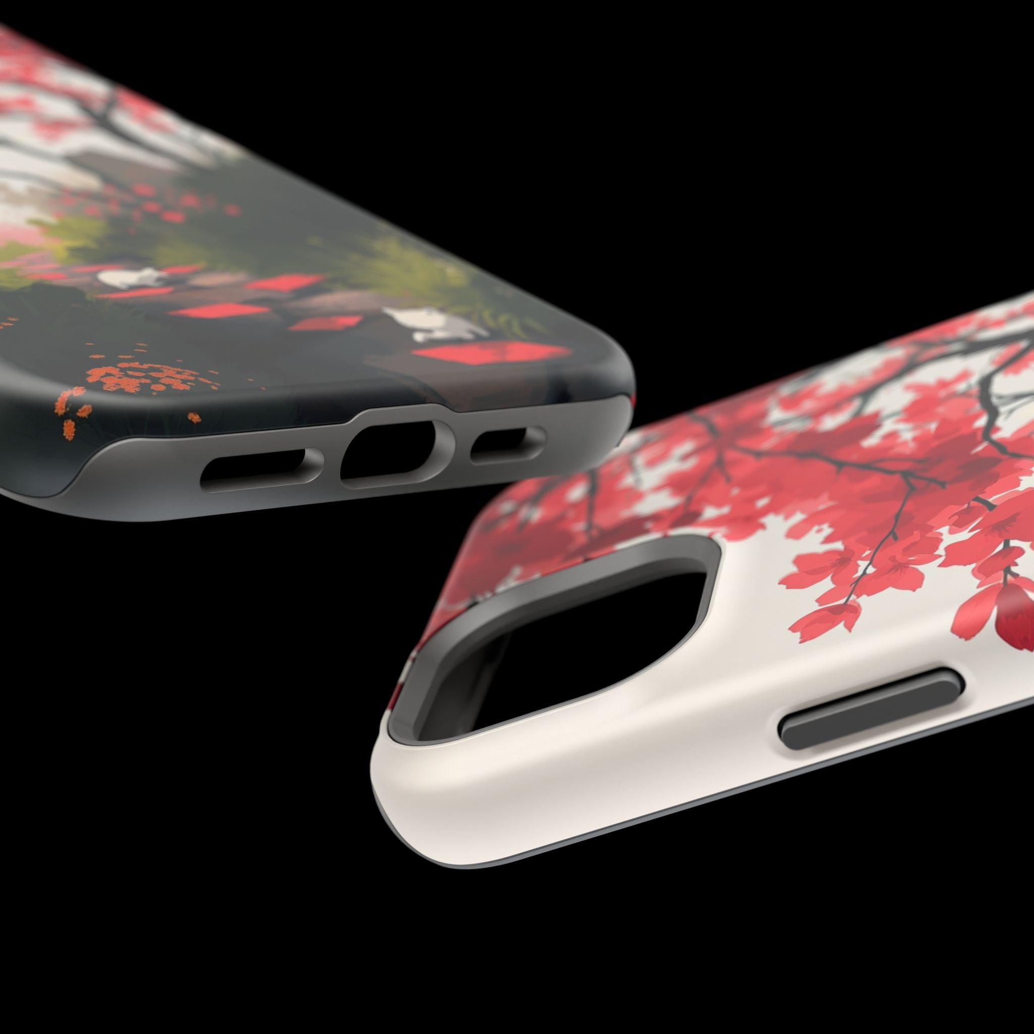 iPhone Blossom Trail Oil Painting Impressionist Soft iPhone Finish · iPhone Case