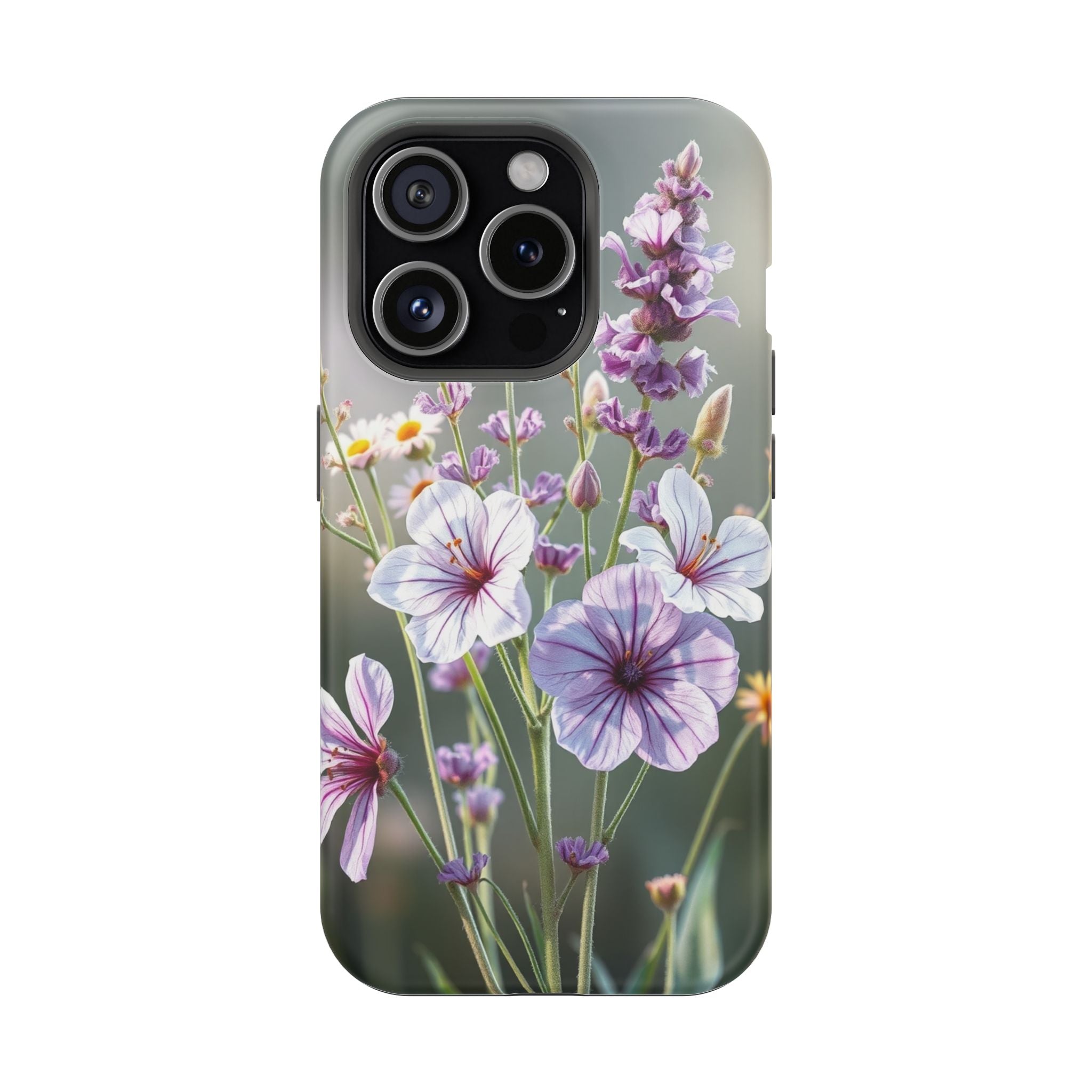 iPhone Wildflower Bunch Enchanted Art Slim Everyday Designer Case · iPhone Case