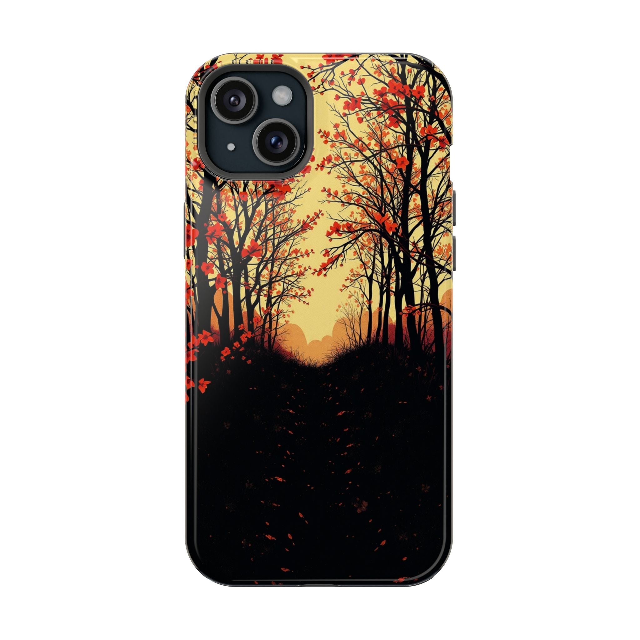 iPhone Dreamy Blossom Trail Design Bold Modern Everyday Snap Case · iPhone Case