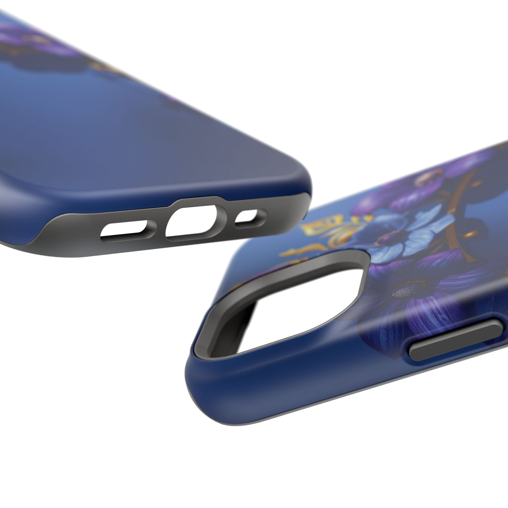 iPhone Vibrant Floral Crown Design 14 Slim Everyday Designer Case · iPhone Case