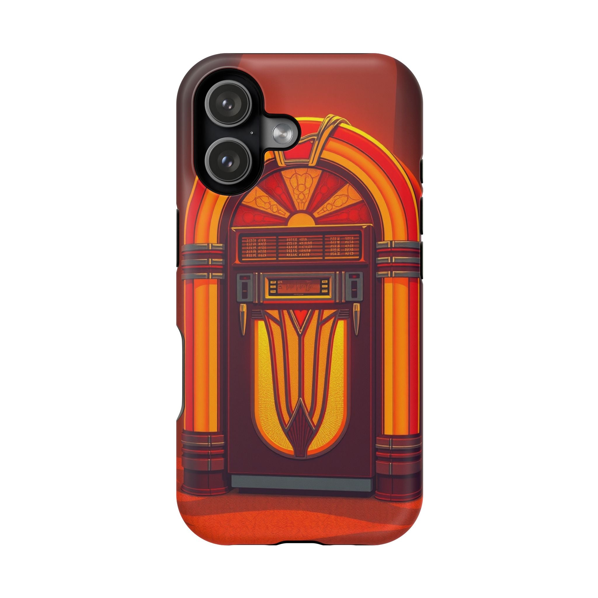 iPhone Jukebox Glow Pop Art Bold Bold Modern Everyday Snap Case · iPhone Case