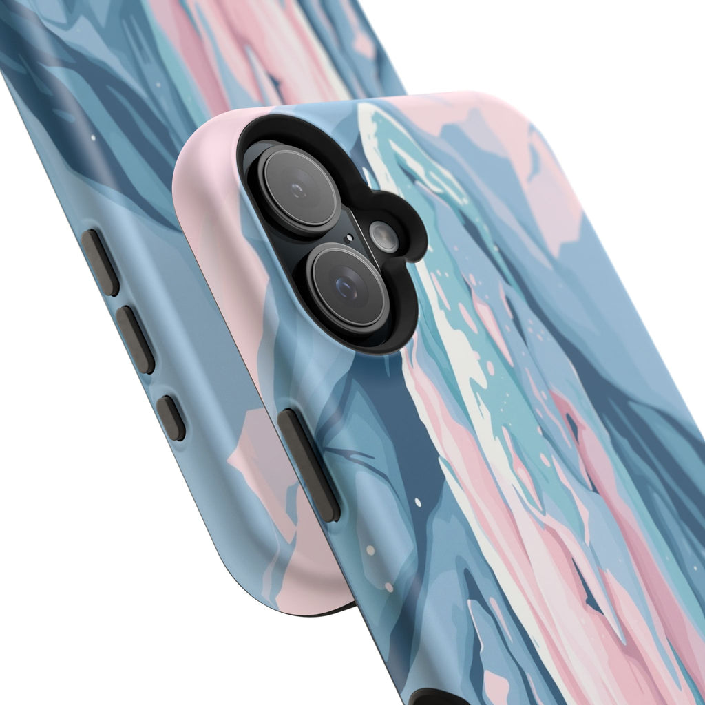 iPhone Mint And Blush Icicle Formation Slim Everyday Designer Case · iPhone Case