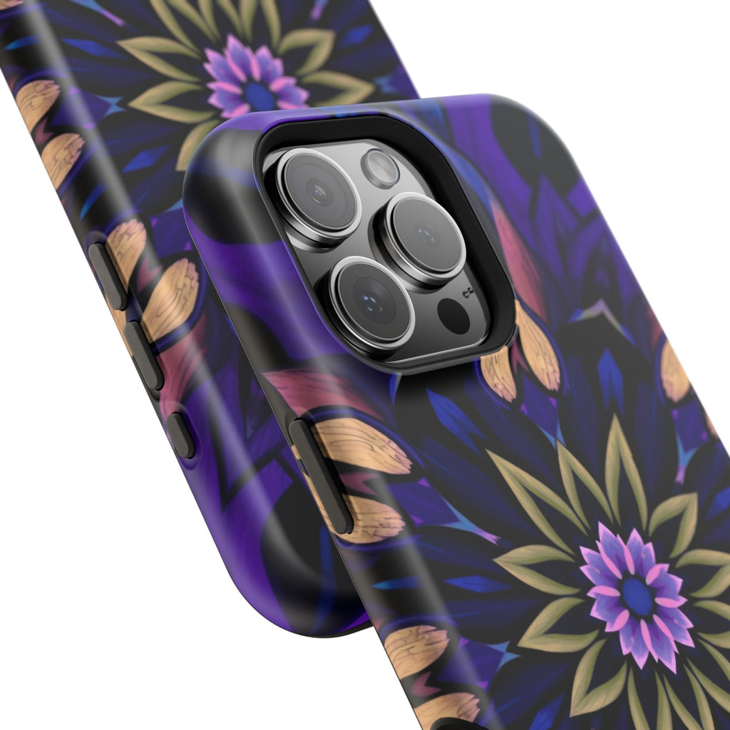 iPhone Floral Mandala Mystic Art Bold Modern Everyday Snap Case · iPhone Case