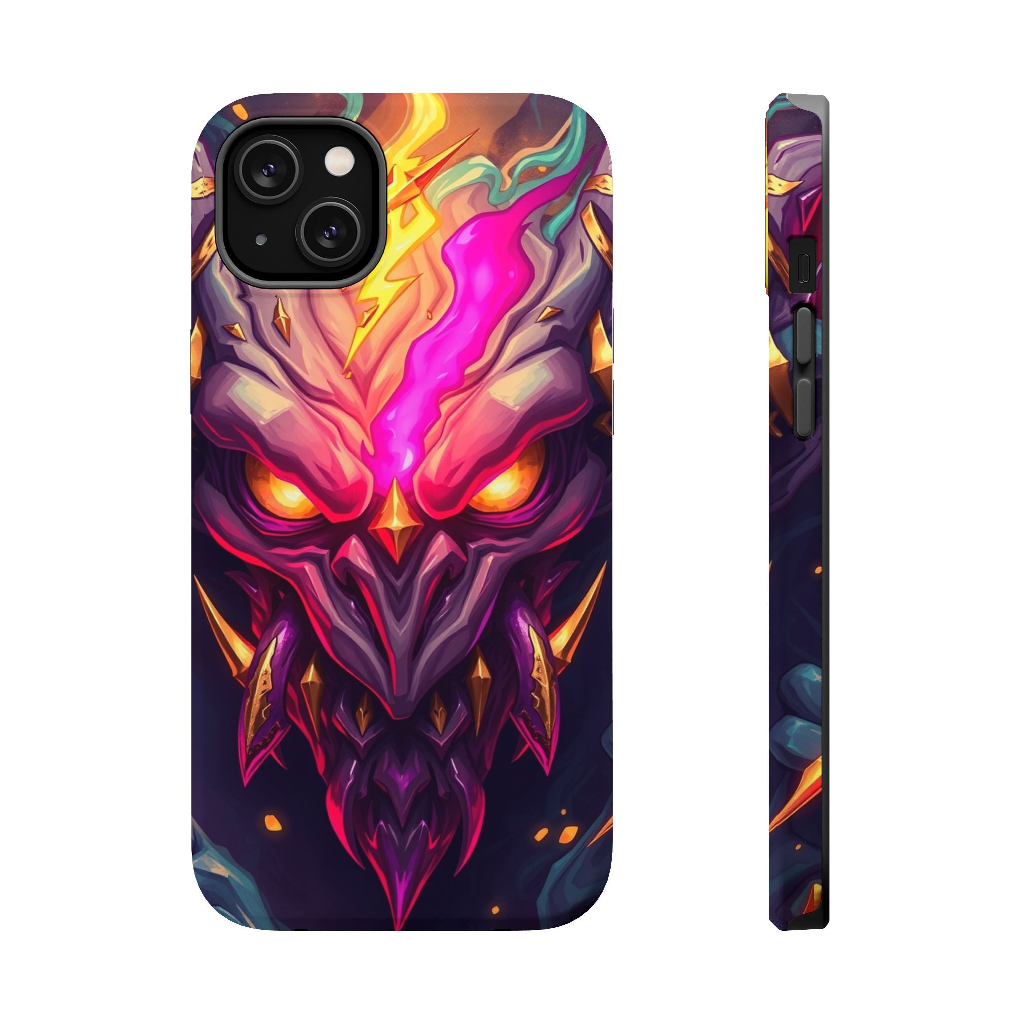 iPhone Chaos Goblin Energy Gold Foil Luxury Slim Everyday Designer Case · iPhone