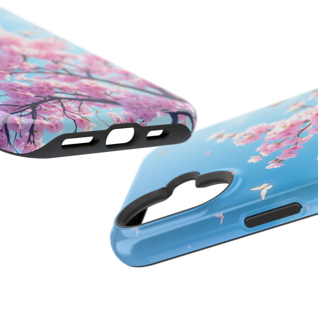 iPhone Cherry Blossom Floral Slim Everyday Designer Case · iPhone Case