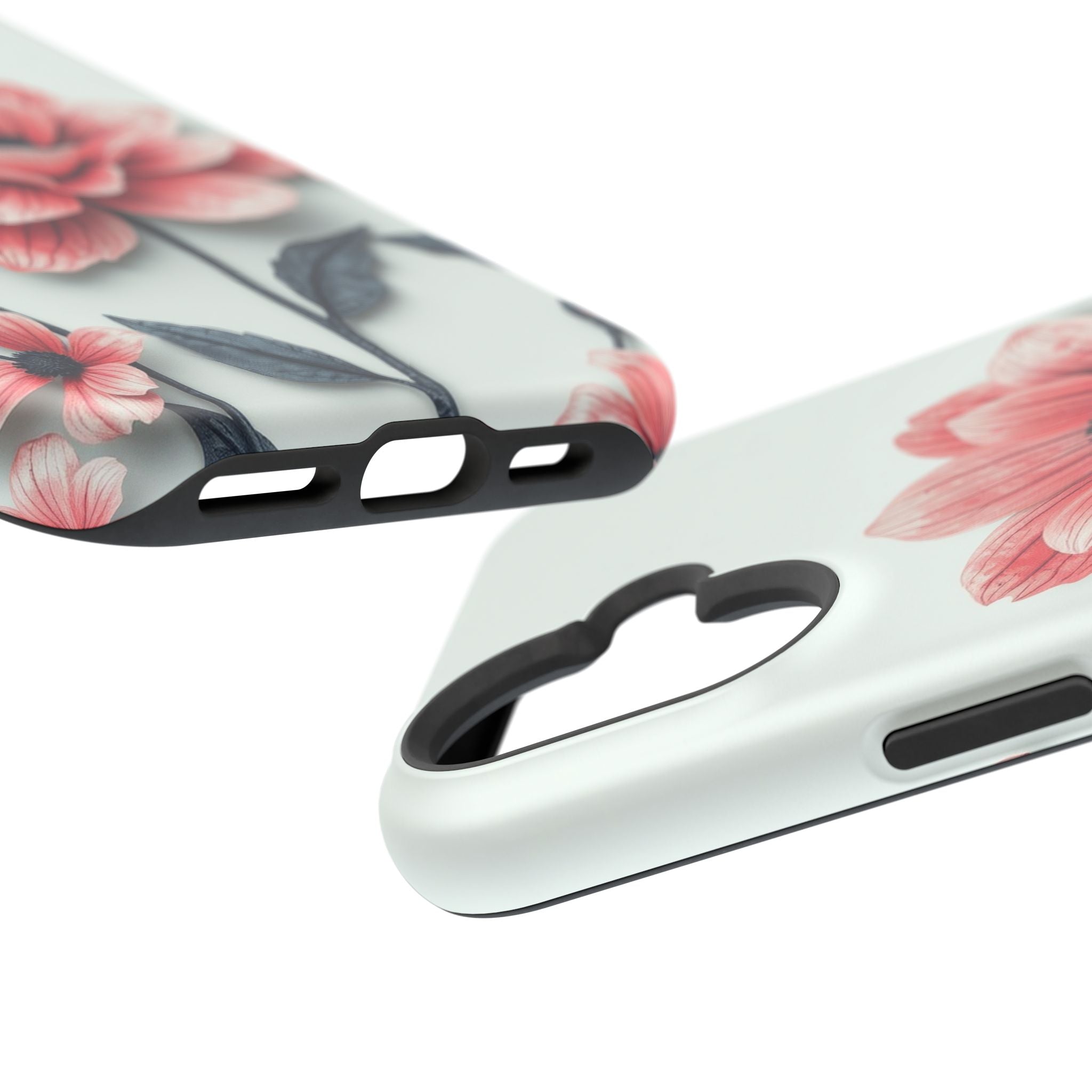 iPhone Dreamy Floral Ink Wash Design Slim Everyday iPhone 12 Designer · iPhone C