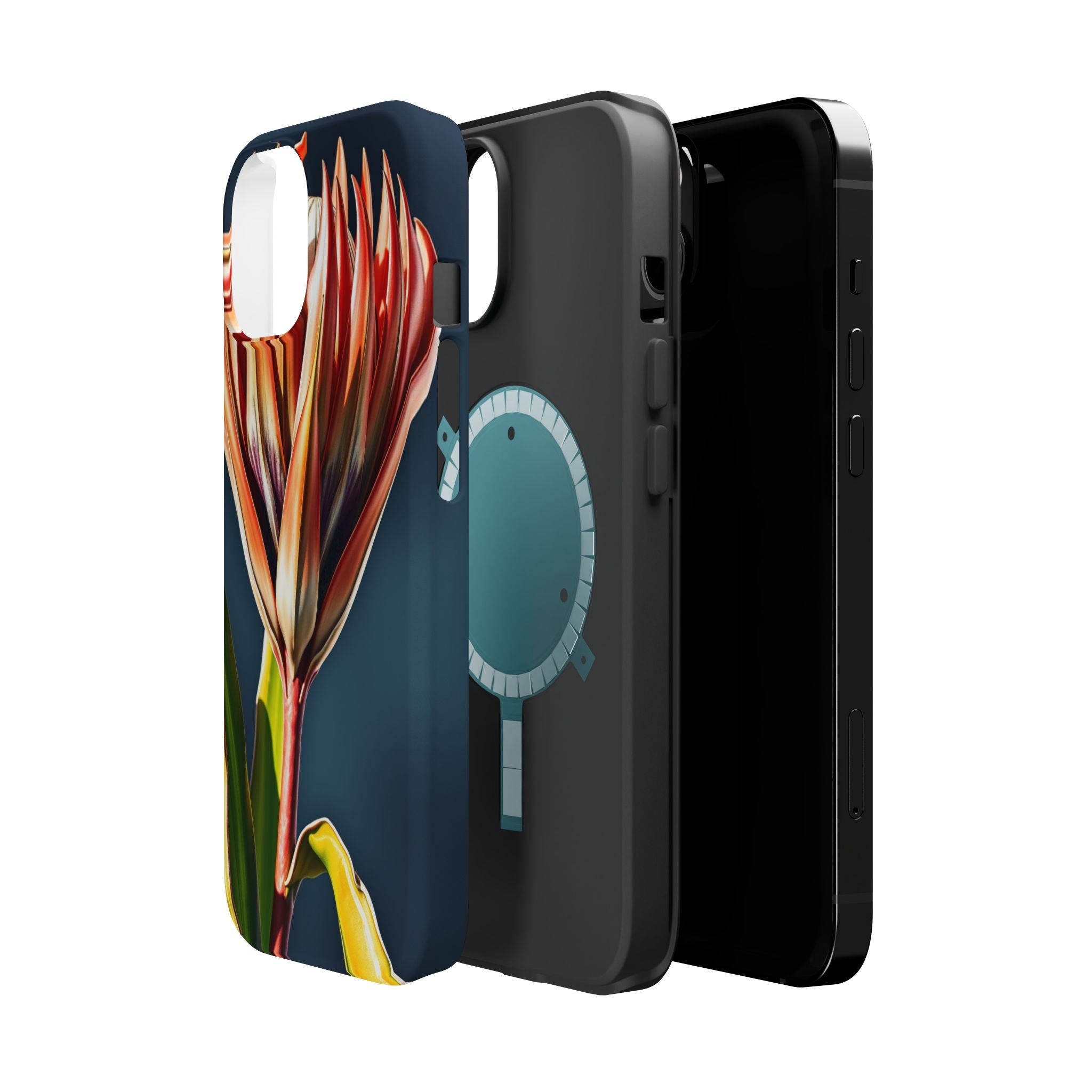 iPhone Protea Bold Vibrant Watercolor Slim Snap Case Ga · iPhone Case
