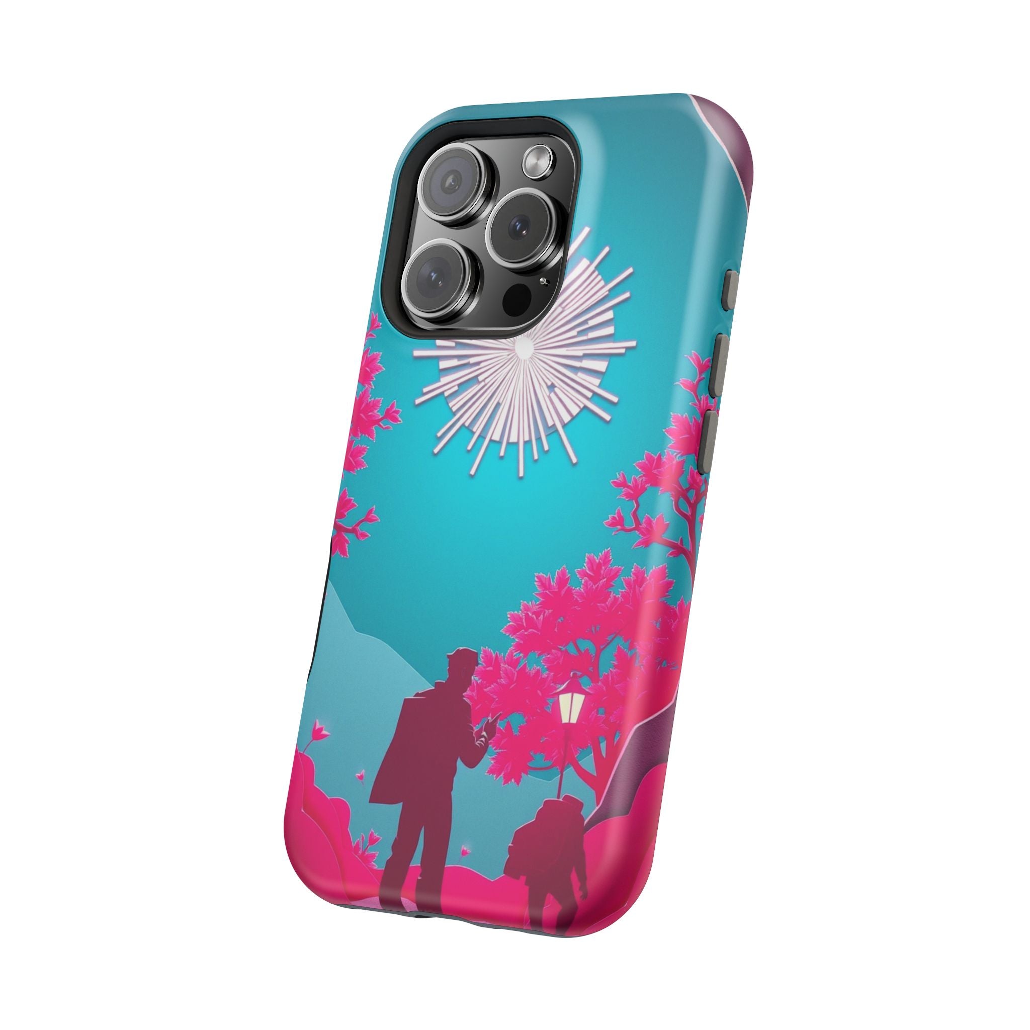 iPhone Bud Burst Paper Cut Art Slim Everyday Designer Case · iPhone Case