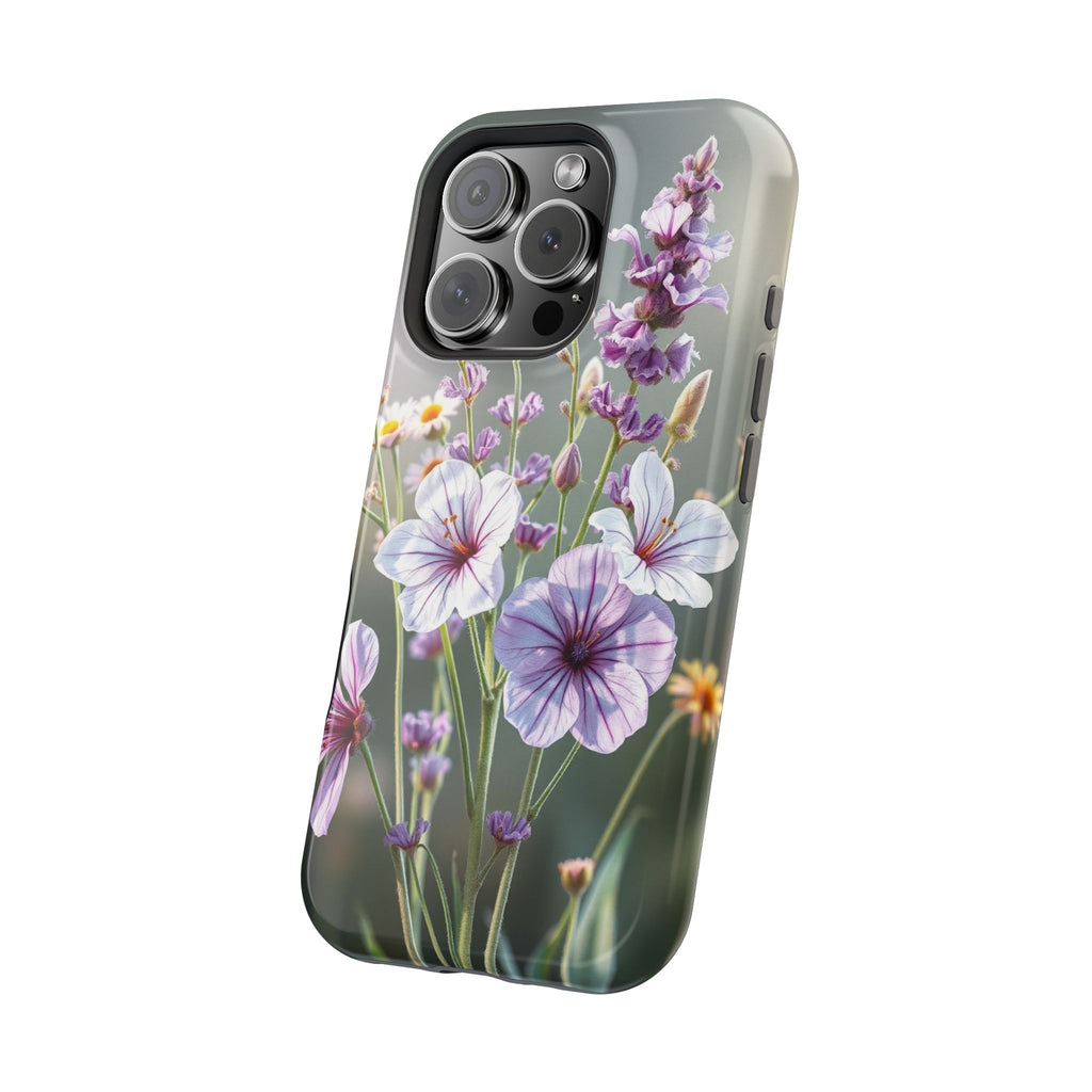 iPhone Wildflower Bunch Enchanted Art Slim Everyday Designer Case · iPhone Case
