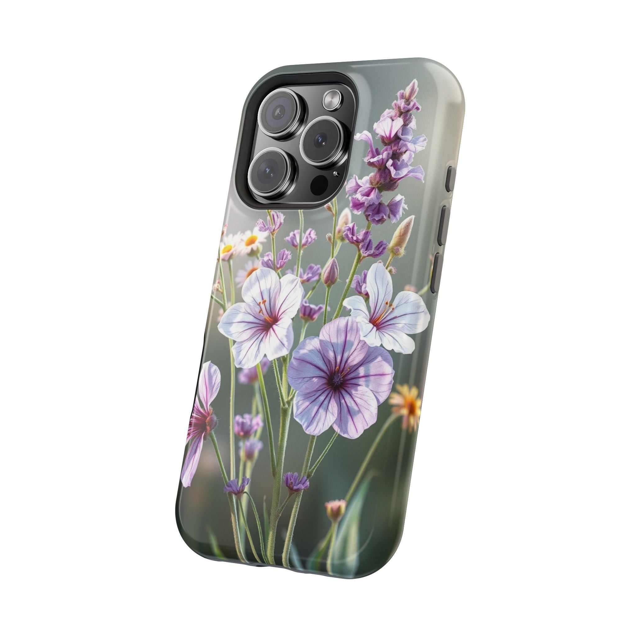 iPhone Wildflower Bunch Enchanted Art Slim Everyday Designer Case · iPhone Case