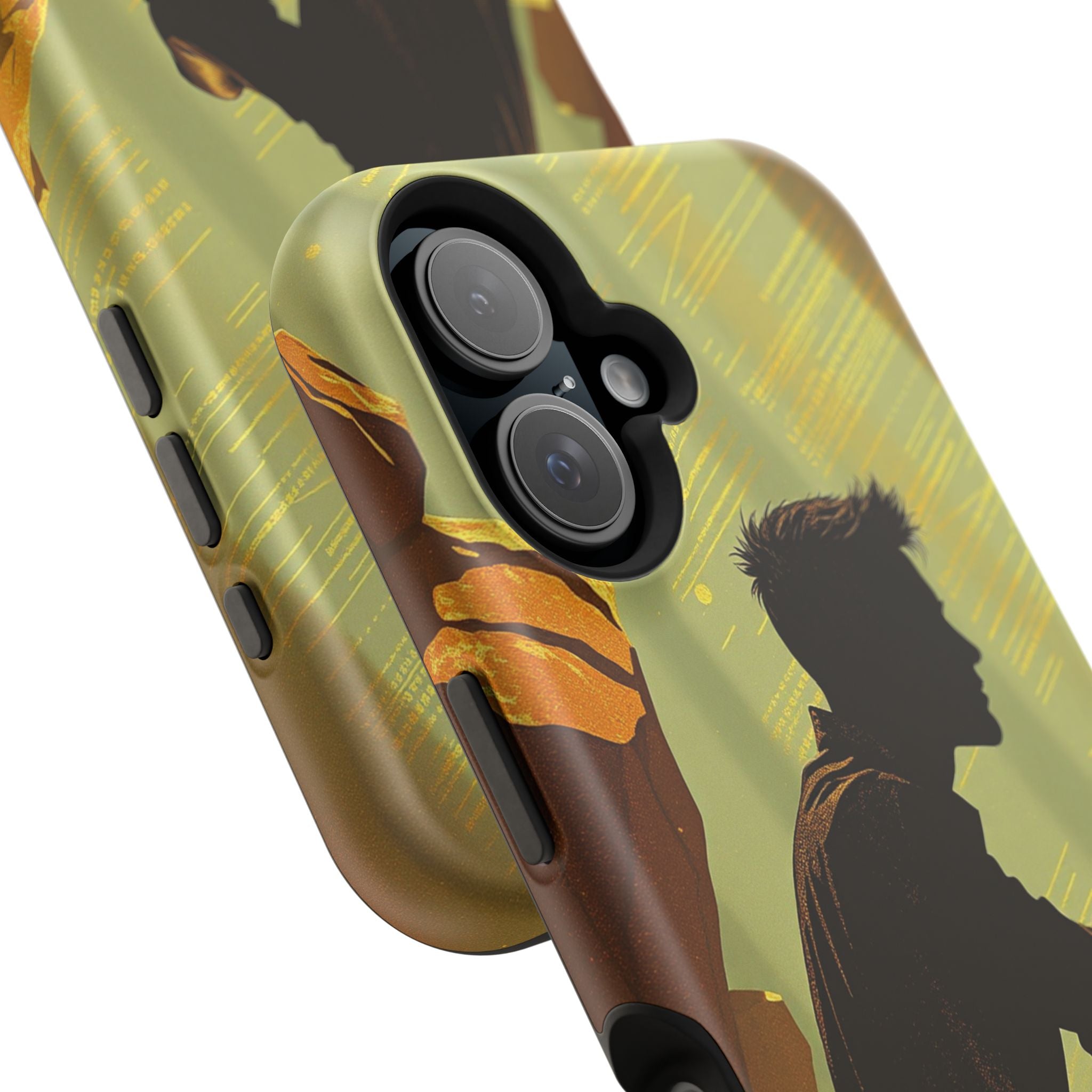 iPhone Mustard And Rust Overthinking Again Slim Everyday Designer Case · iPhone