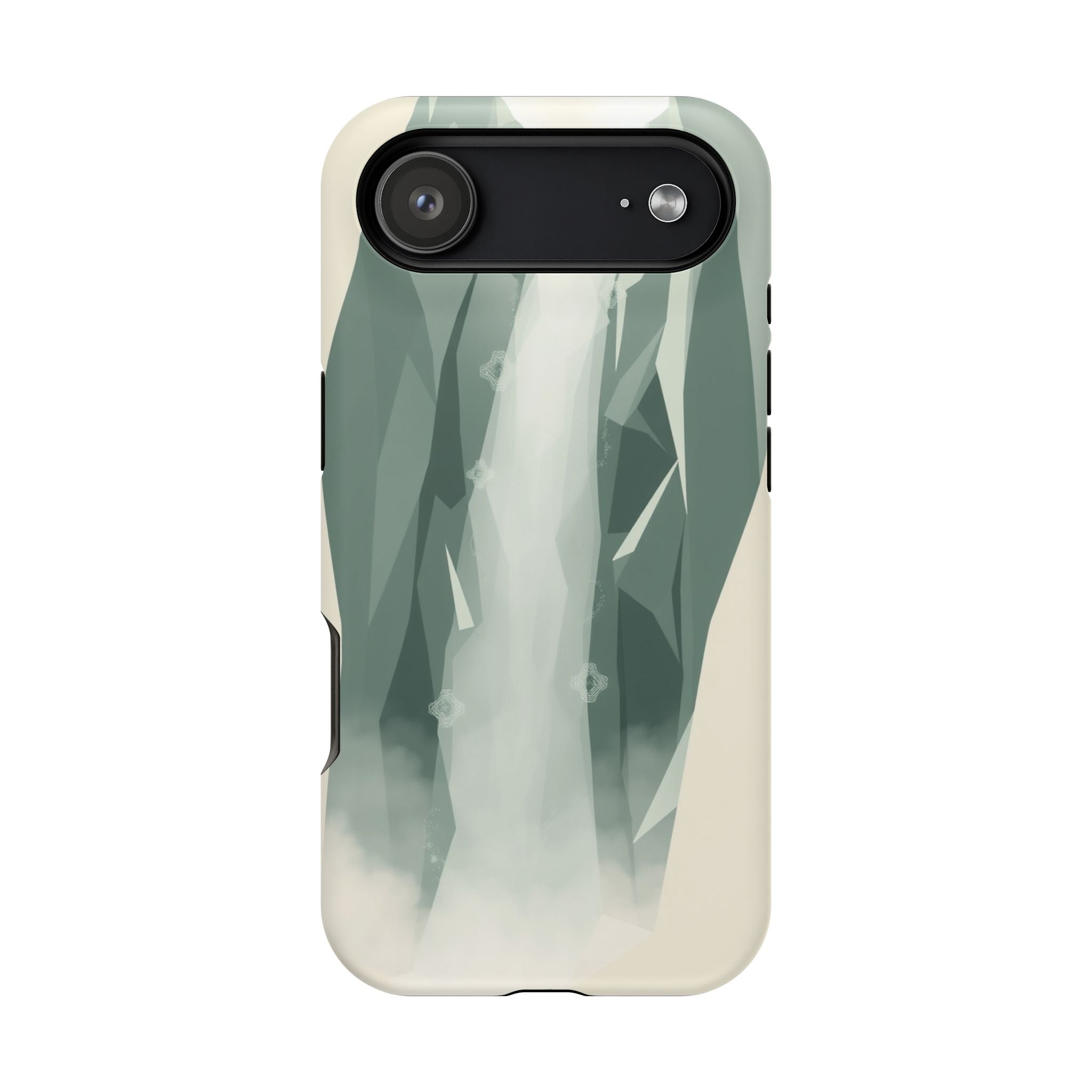 iPhone Vibrant Waterfall Mist Design Slim Everyday Designer Case · iPhone Case
