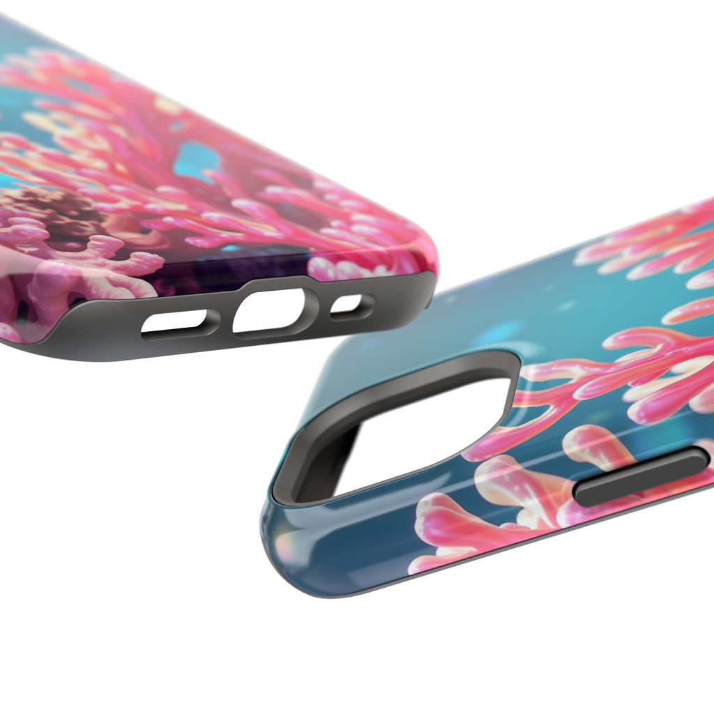 iPhone Coral Reef Life Holographic Iridescent Slim iPhone Everyday · iPhone Case