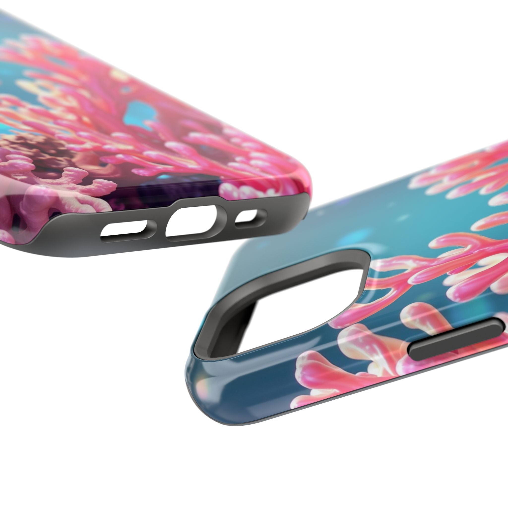 iPhone Coral Reef Life Holographic Iridescent Slim iPhone Everyday · iPhone Case