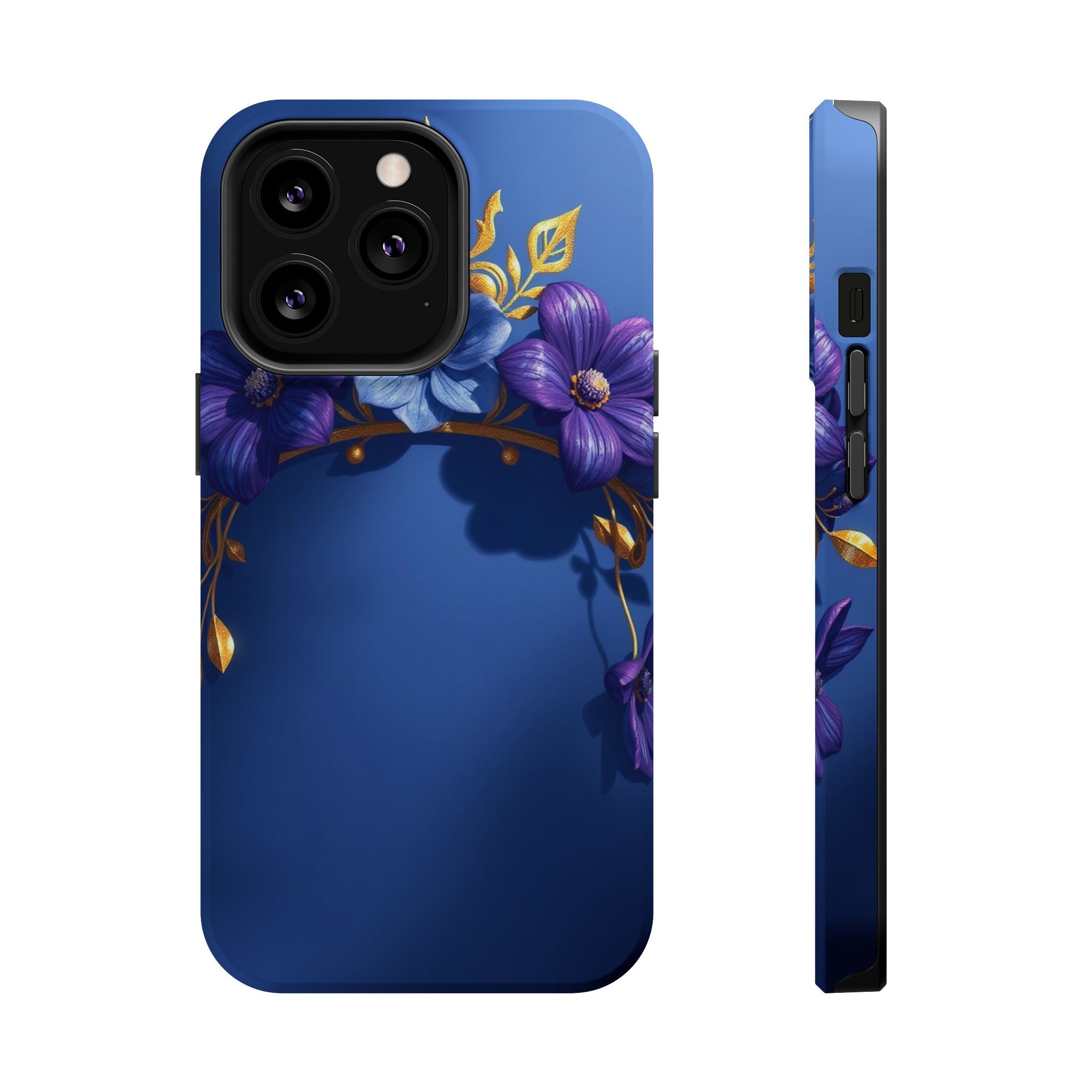 iPhone Vibrant Floral Crown Design 14 Slim Everyday Designer Case · iPhone Case