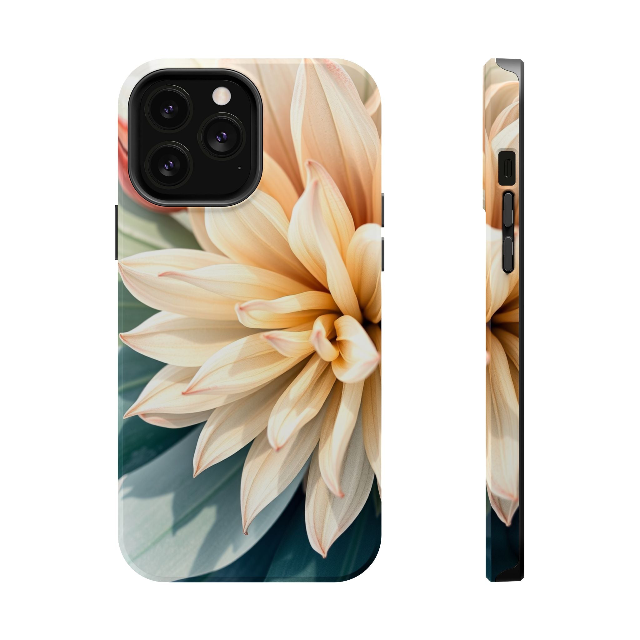 iPhone Neon Floral Radiant Design Clean Minimal Snap Case · iPhone Case