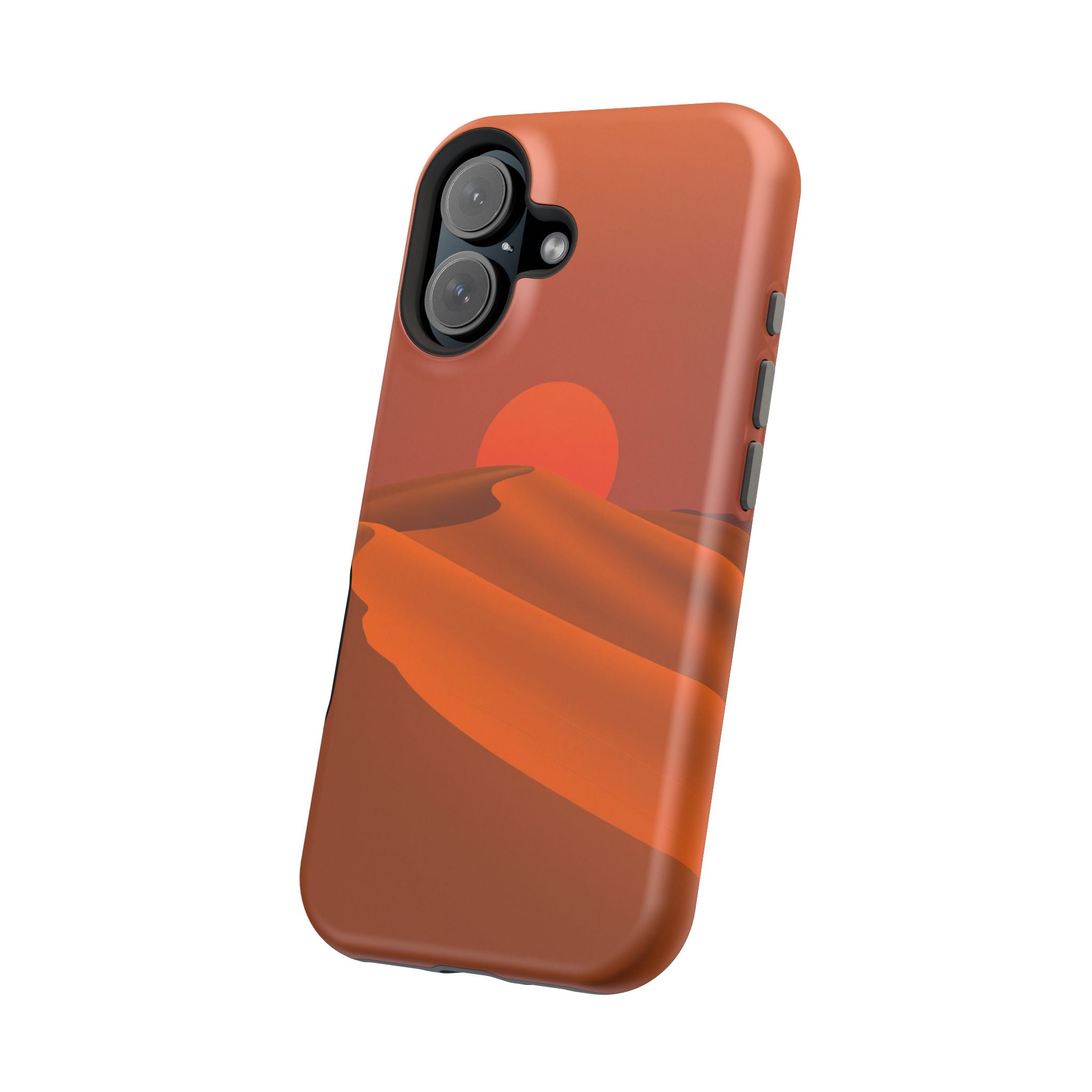 iPhone Serene Sand Dunes at Dusk Design Slim Everyday iPhone 15 · iPhone Case