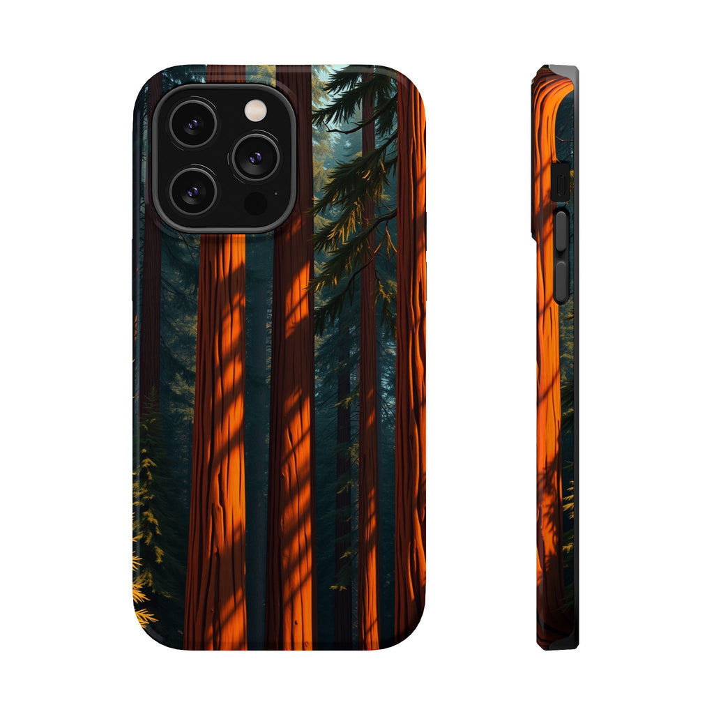 iPhone Dreamy Redwood Forest Design Slim Everyday Designer Case · iPhone Case