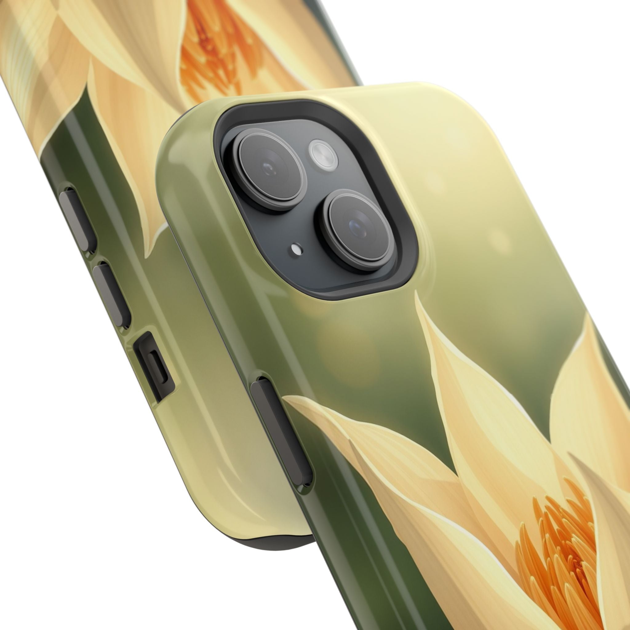iPhone Bloom and Leaf Grunge Distressed Slim Everyday iPhone Designer · iPhone C
