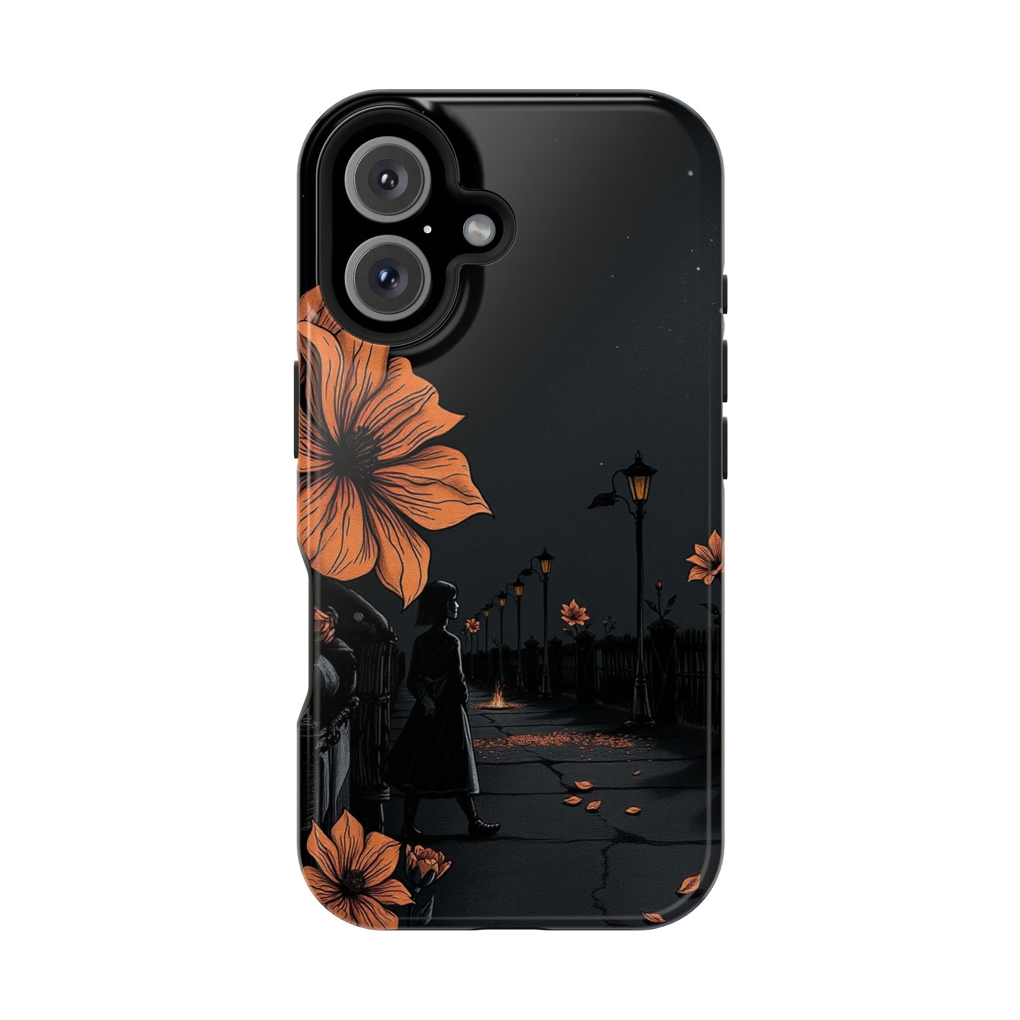 iPhone Night Bloomer Electric Art Bold Modern Everyday Snap Case · iPhone Case