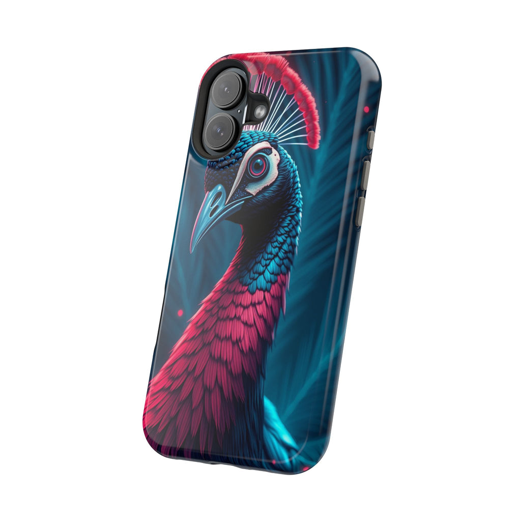 iPhone Nouveau Peacock Electric Art Slim Everyday Designer Case · iPhone Case