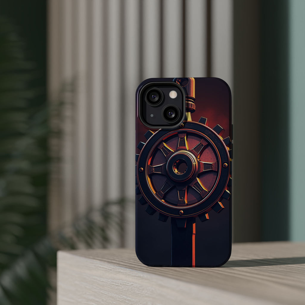 iPhone Rotary Electric Art Phone Bold Modern Everyday Snap Case · iPhone Case