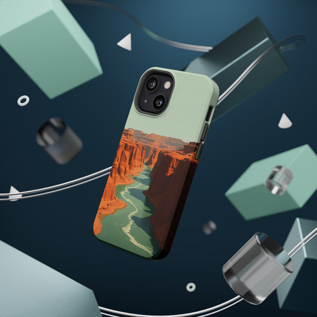 iPhone Burnt Orange And Sand River Canyon Slim iPhone Everyday Designer · iPhone