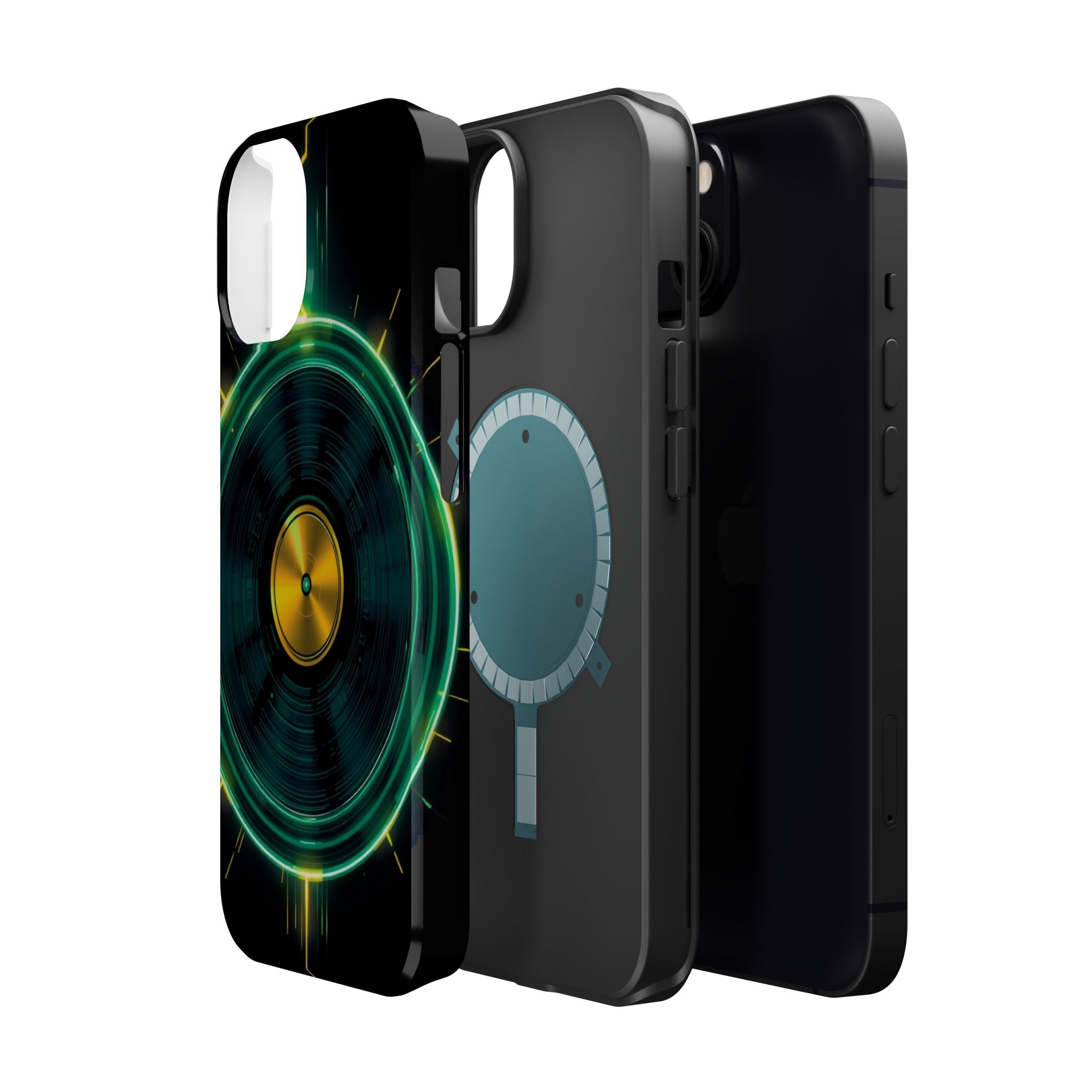 iPhone Dreamy Record Vinyl Spin Design Slim Everyday Designer Case · iPhone Case