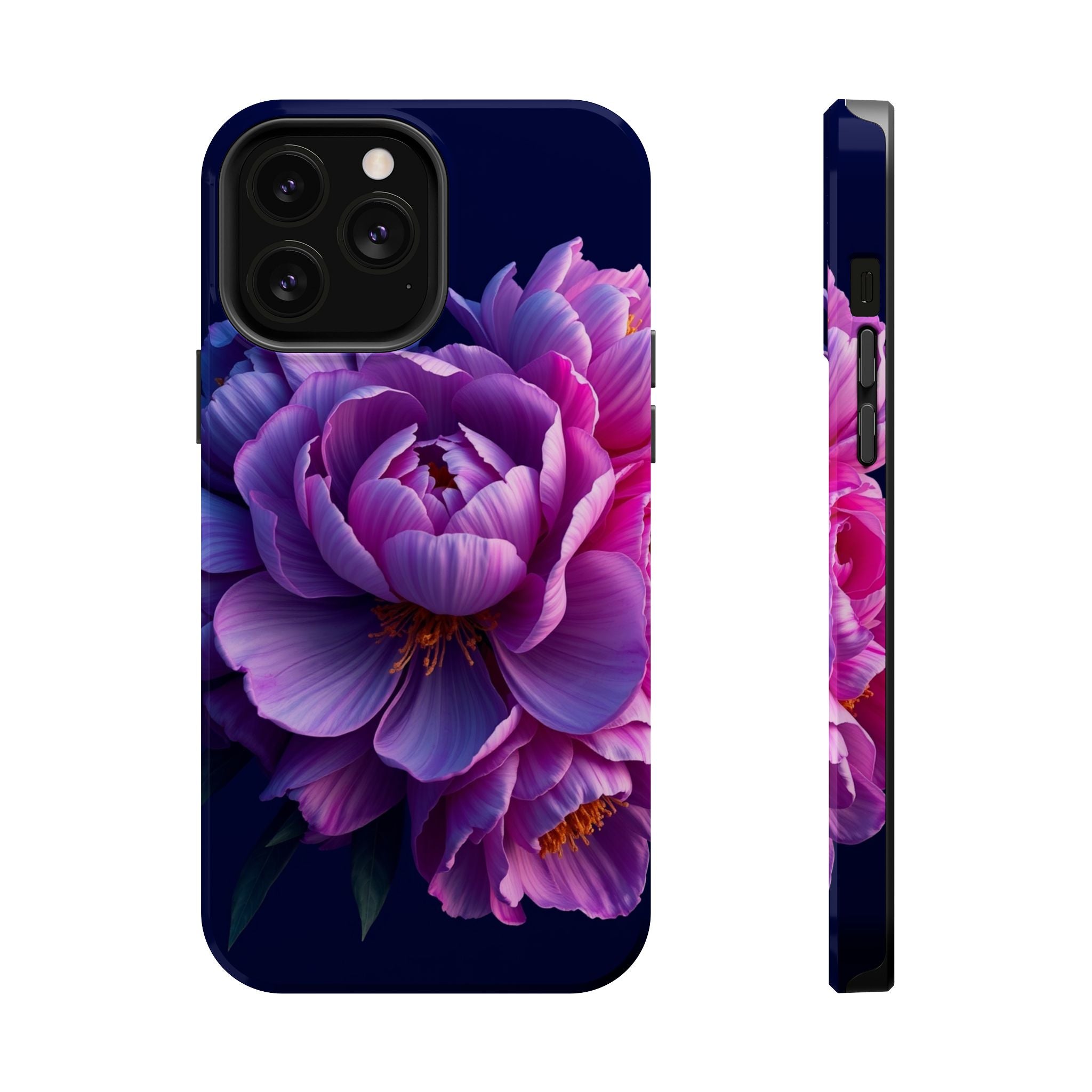 iPhone Peony Bouquet 3D Digital Slim Everyday Designer Case · iPhone Case