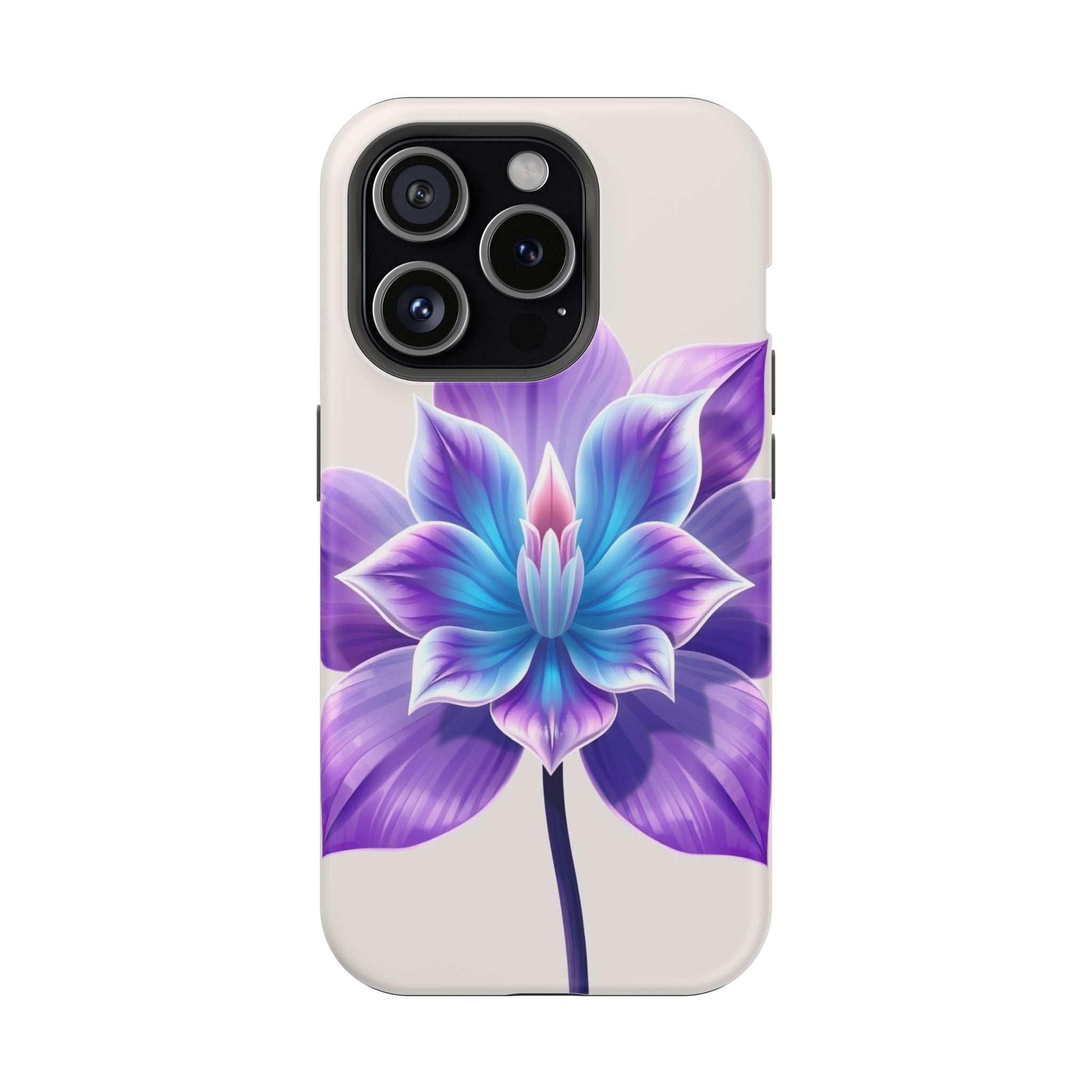 iPhone Dreamy Neon Floral Design 10 Slim Everyday Designer Case · iPhone Case