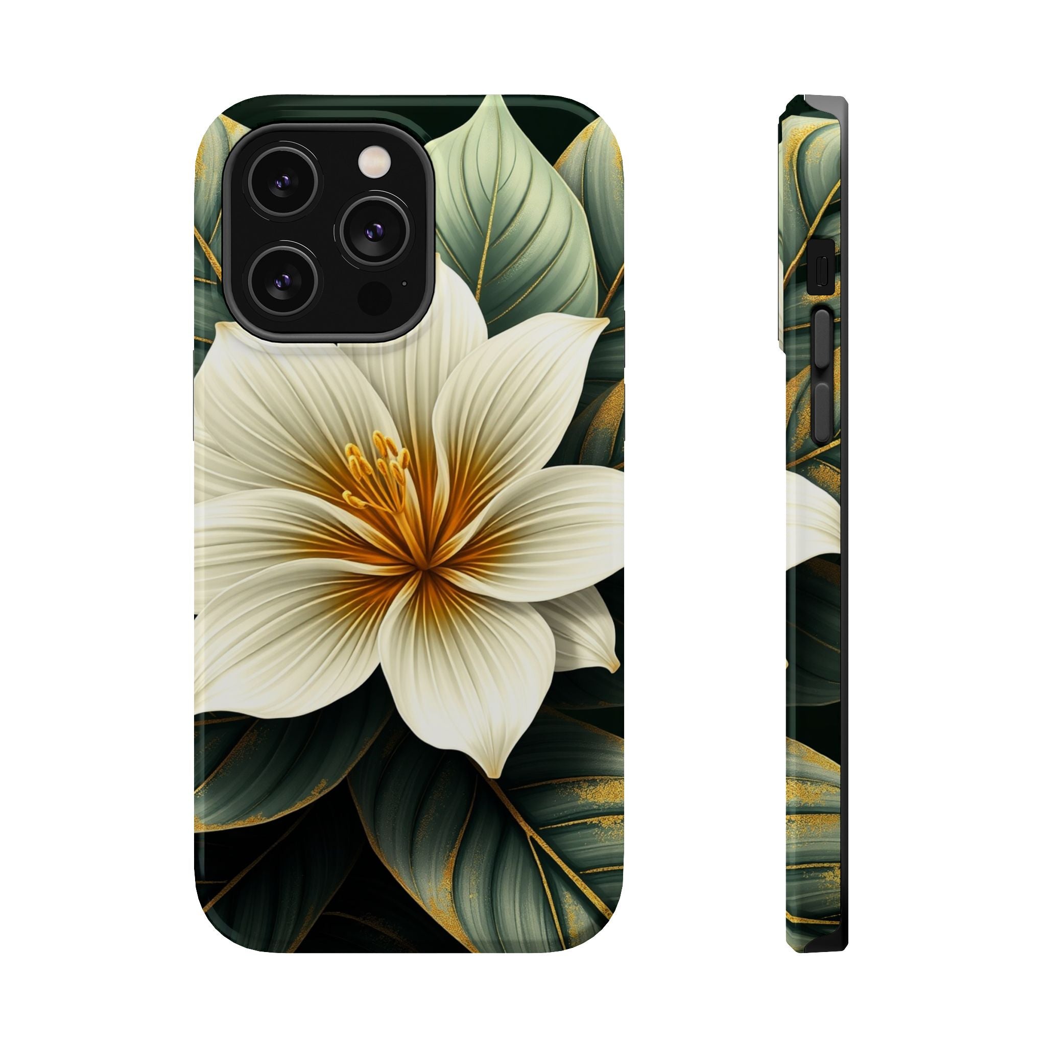 iPhone Radiant Tropical Bloom Design Slim Everyday Designer Case · iPhone Case