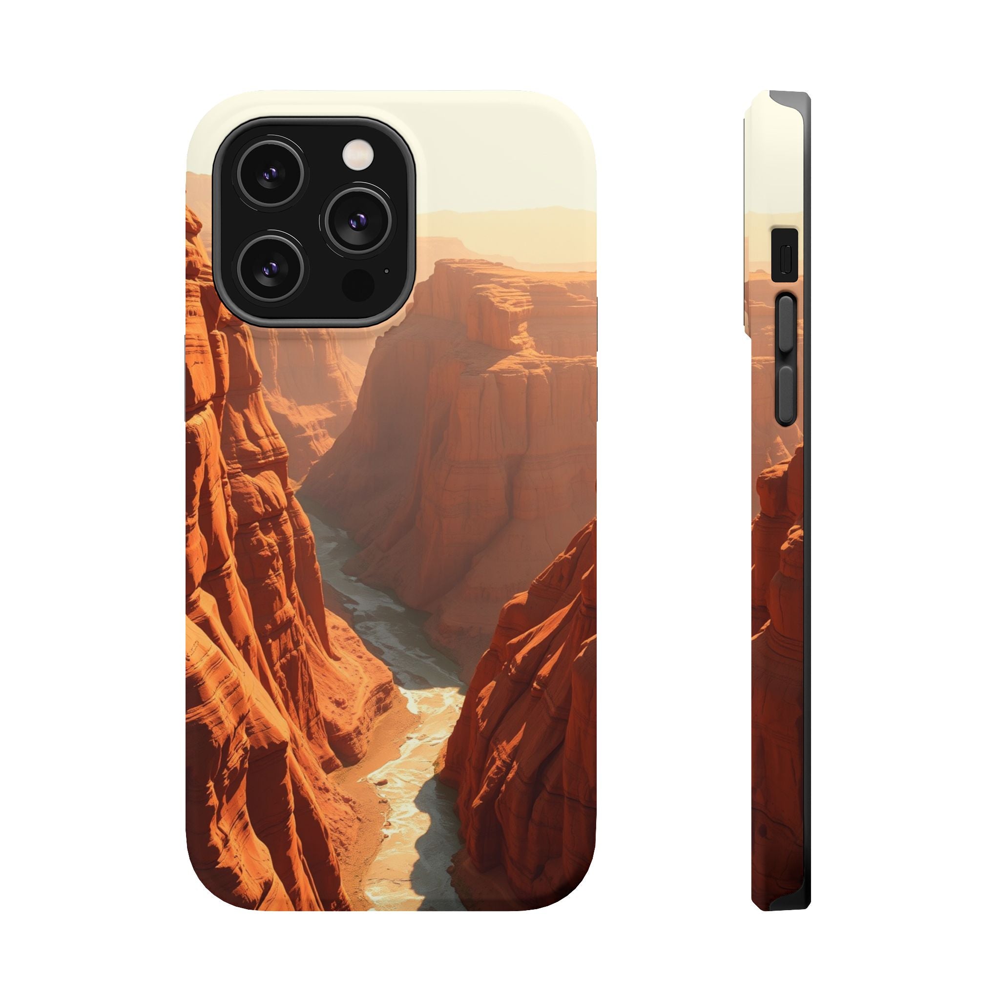 iPhone Vibrant River Canyon Design Bold Modern Everyday Snap Case · iPhone Case