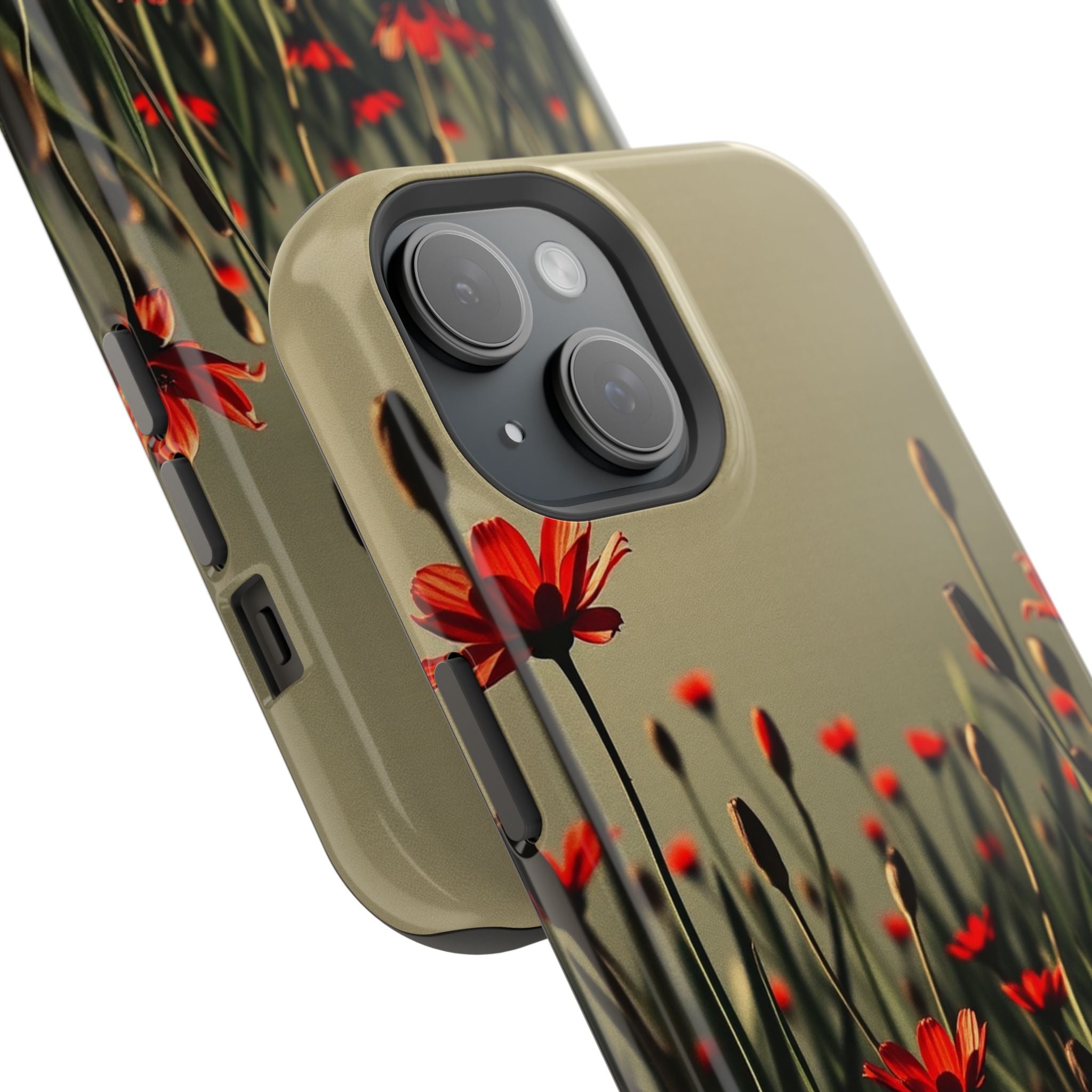 iPhone Vibrant Spring Meadow Design Slim Everyday Designer Case · iPhone Case