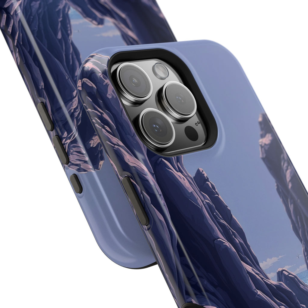 iPhone Rocky Coastline Mystic Art Bold Modern Everyday Snap Case · iPhone Case
